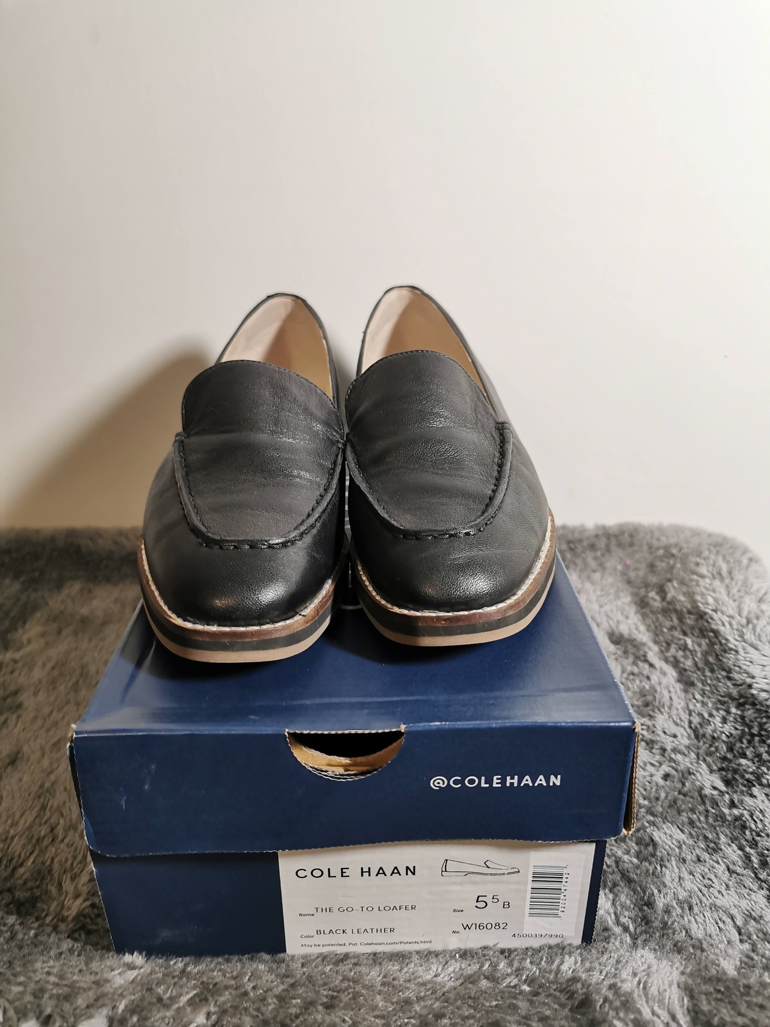 Cole Haan The Go-To Loafer, Size 5.5B, Black Leather - photo 2