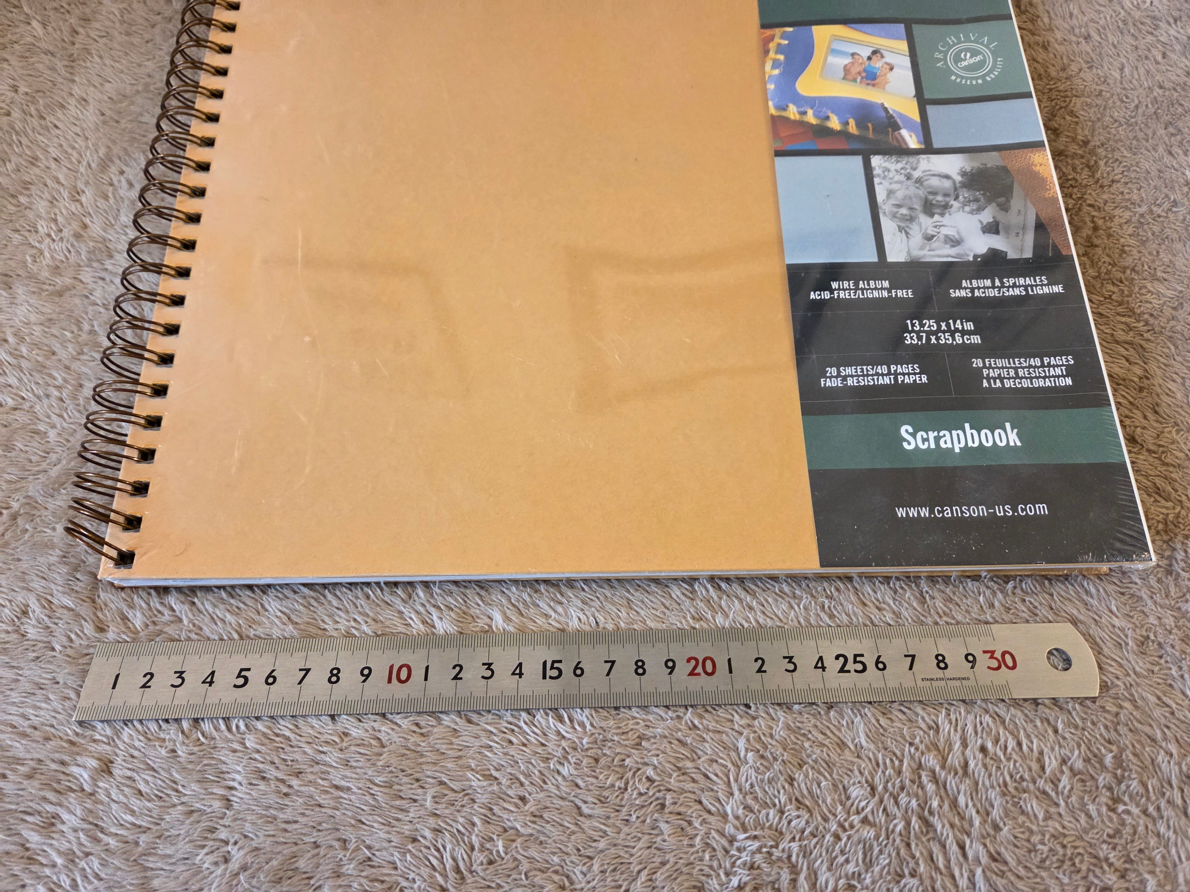 Canson Scrapbook 13.25x14 – Archival, 40 pages - photo 3