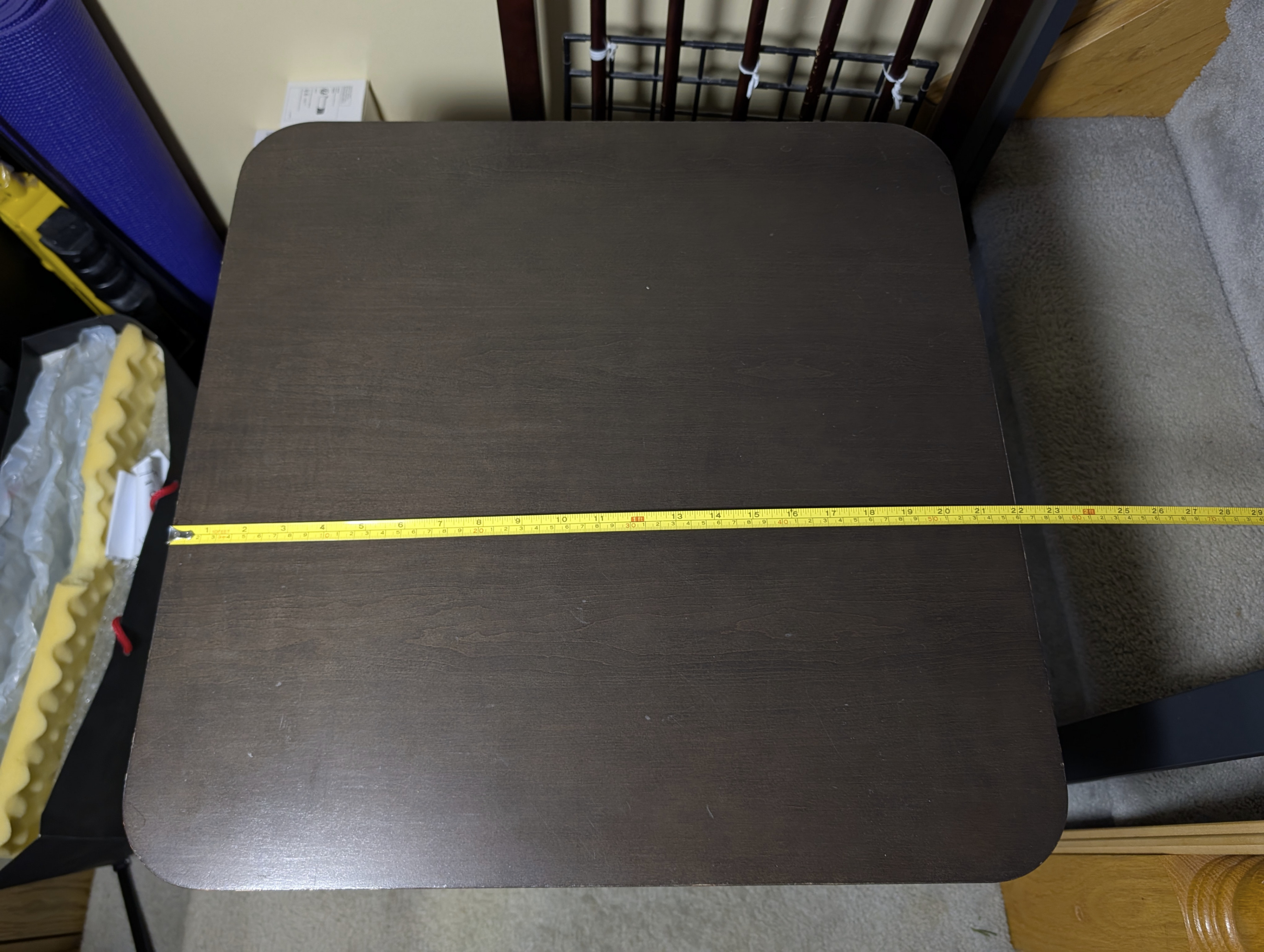 22 inch Square Coffee Table - photo 3