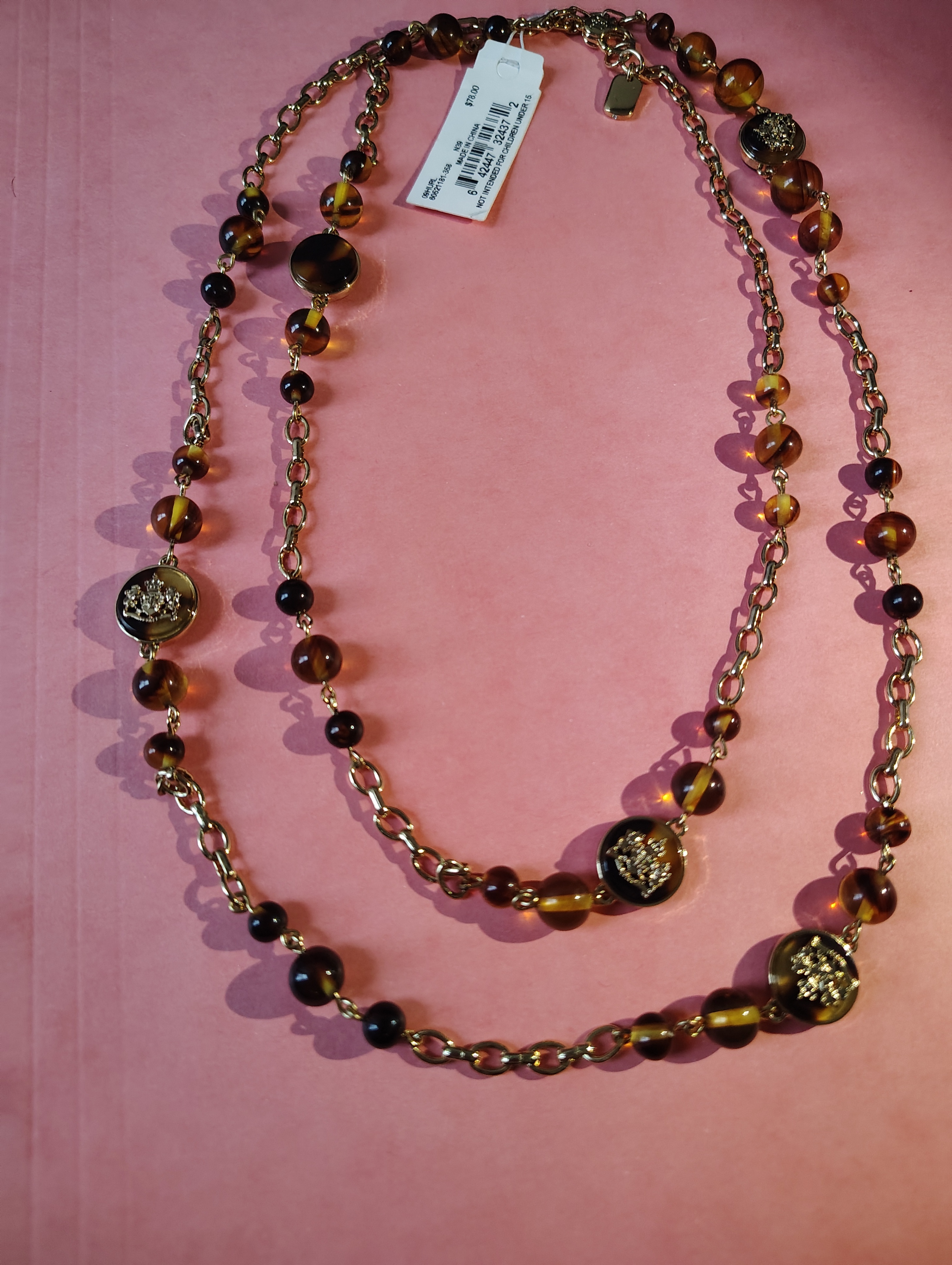 NEW NECKLACE-Ralph Lauren (Macy's US price tag, Sale)