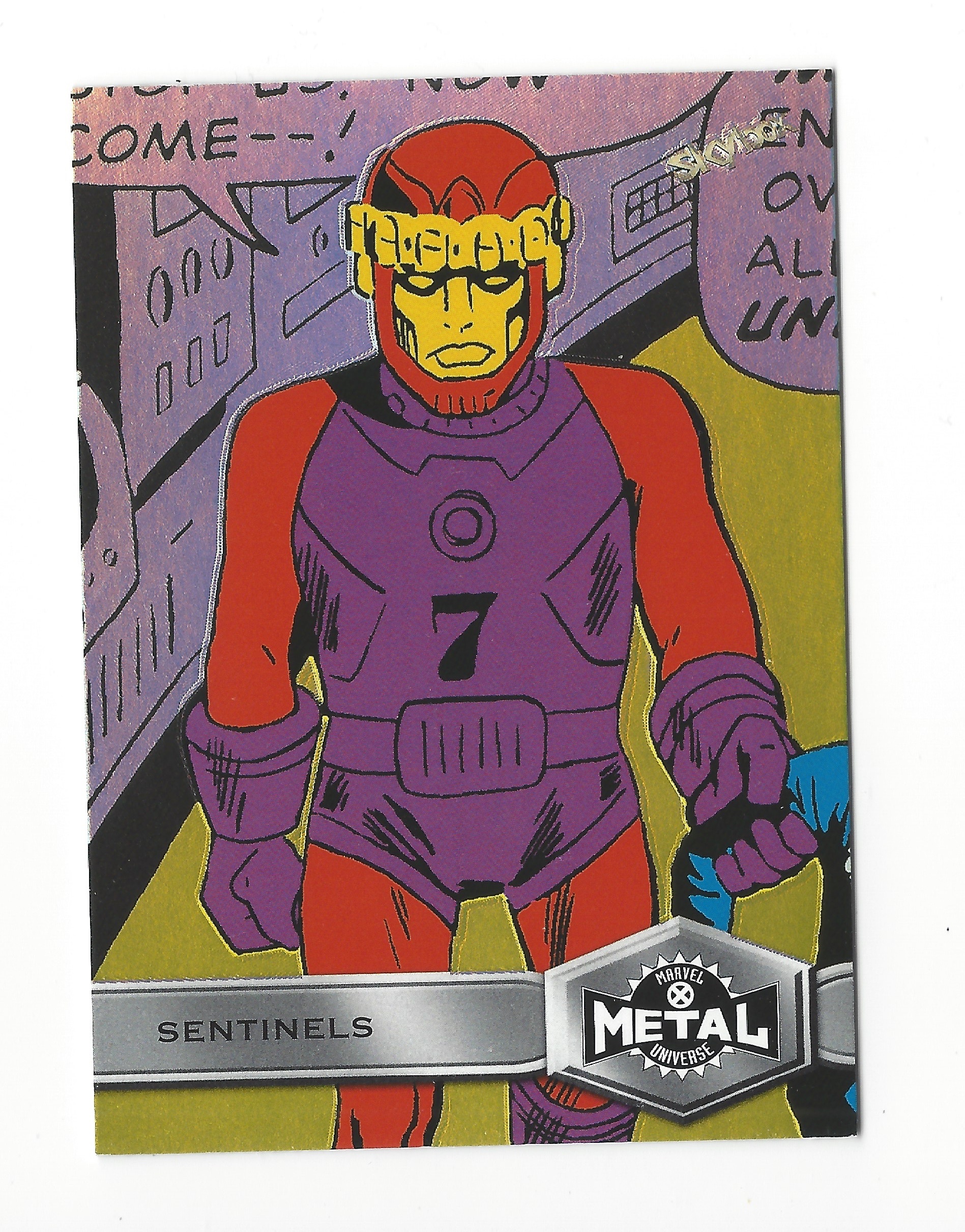 2020 Marvel X-Men Metal Universe SP #194 Sentinels