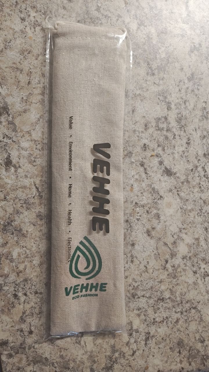 Reusable Metal Straw with Carrying Pouch – Eco-Friendly - photo 2