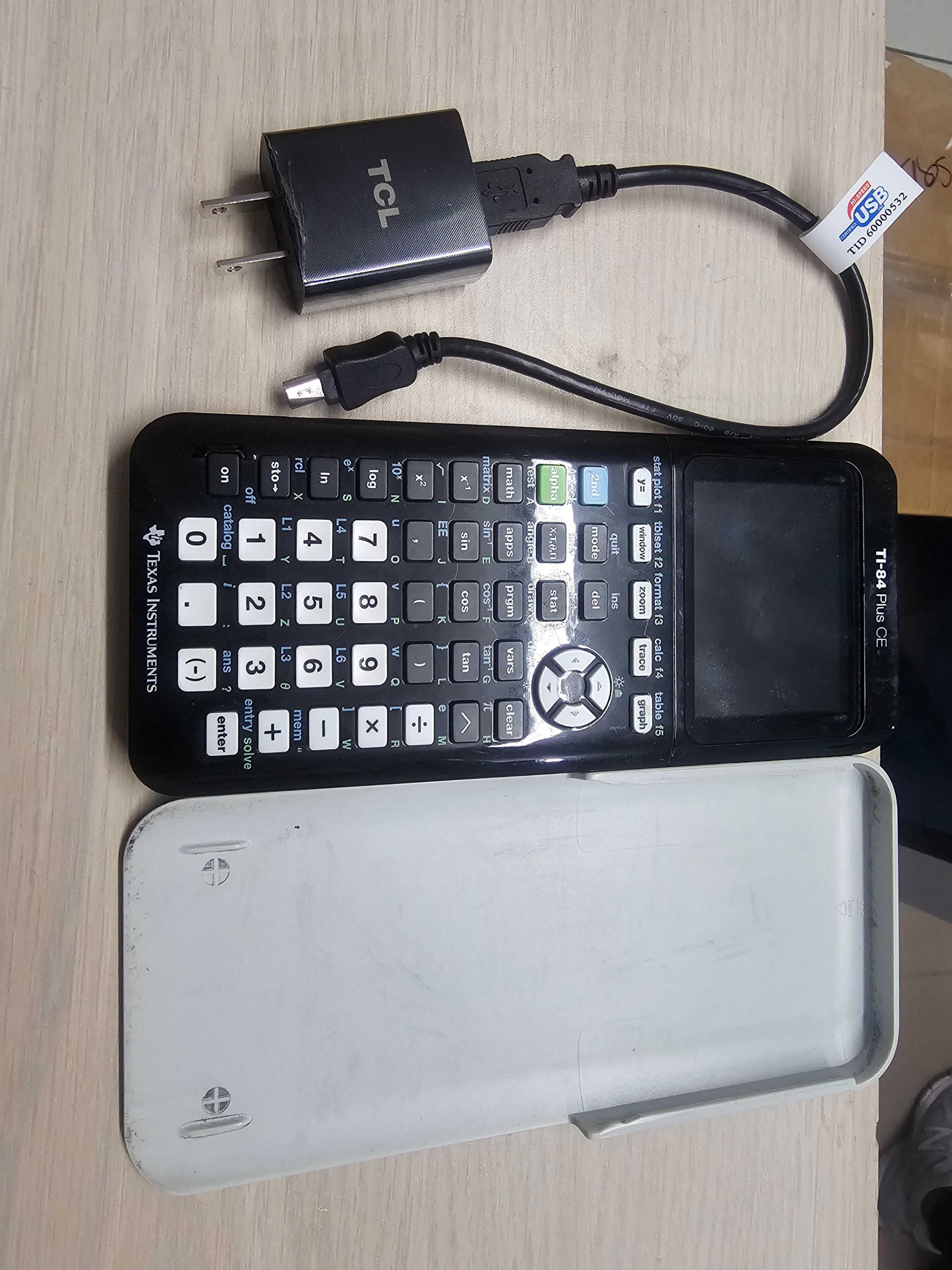 Texas Instruments TI-84 Plus CE Calculator, Black