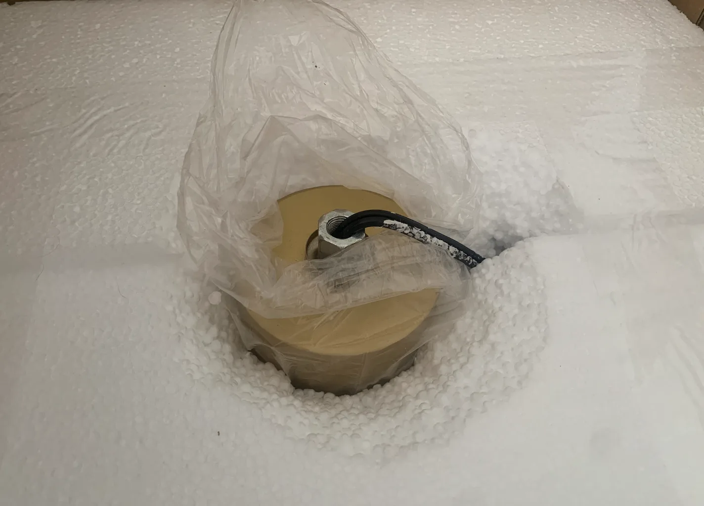 NEW Gold/Black Ombre Metal Floor Lamp image indicator(2)