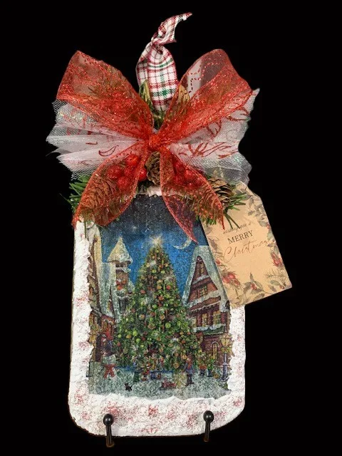 Handcrafted Christmas Wooden Cutting Board  Decorations image indicator(6)