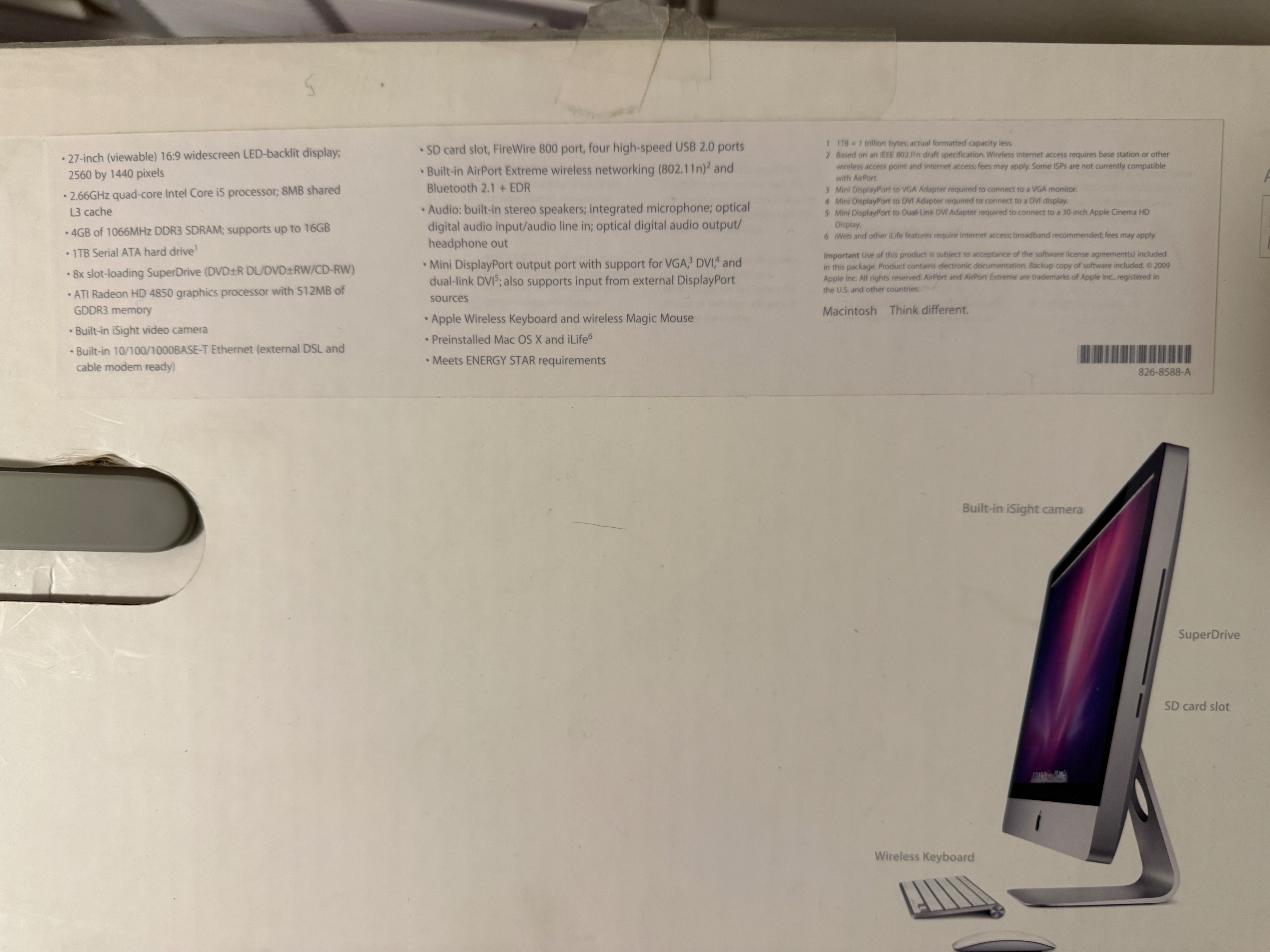 iMac 27-inch 2Tb, 8Gb, 2009 - photo 2
