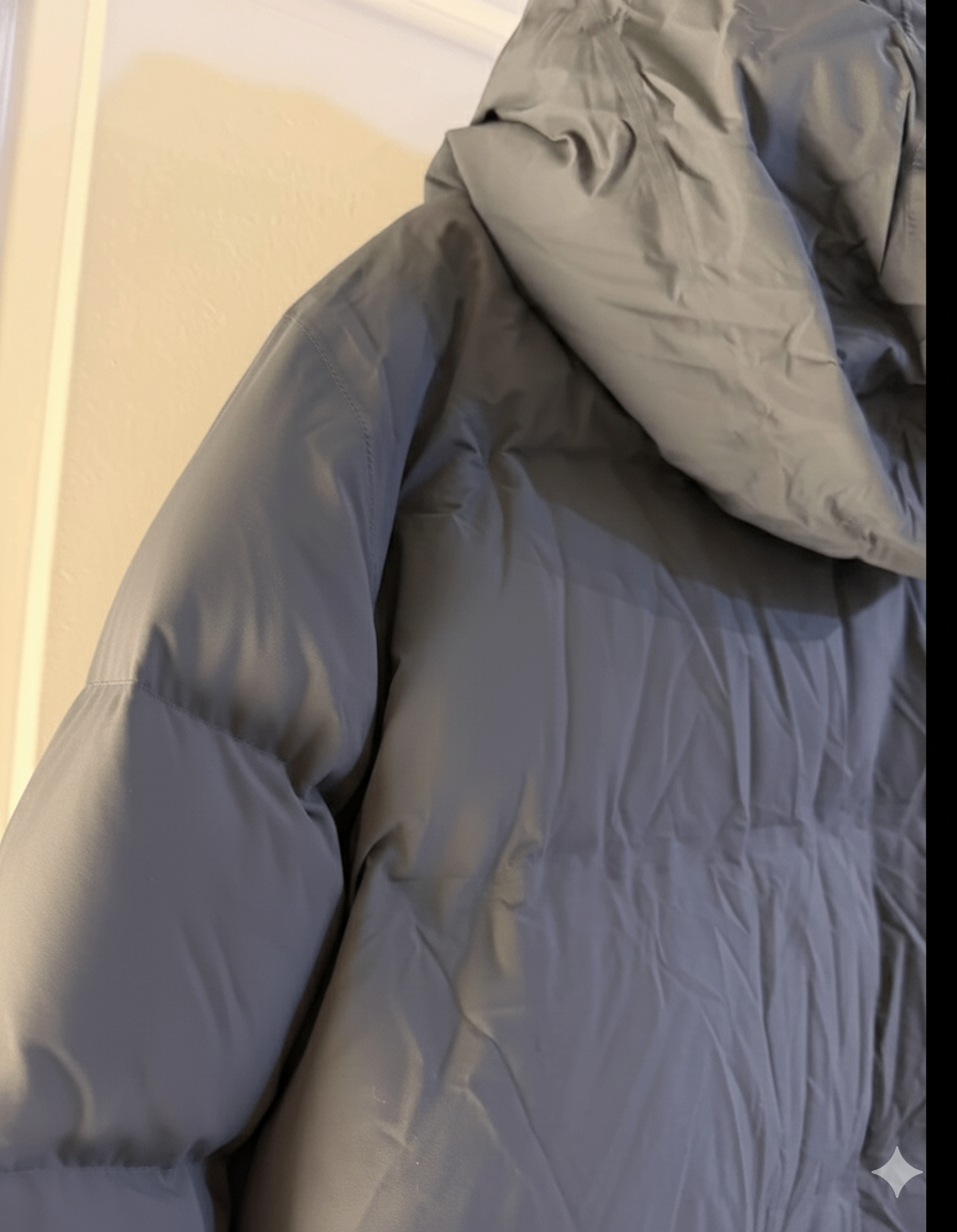 TNA The Super Puff Long Coat - Size M - photo 3