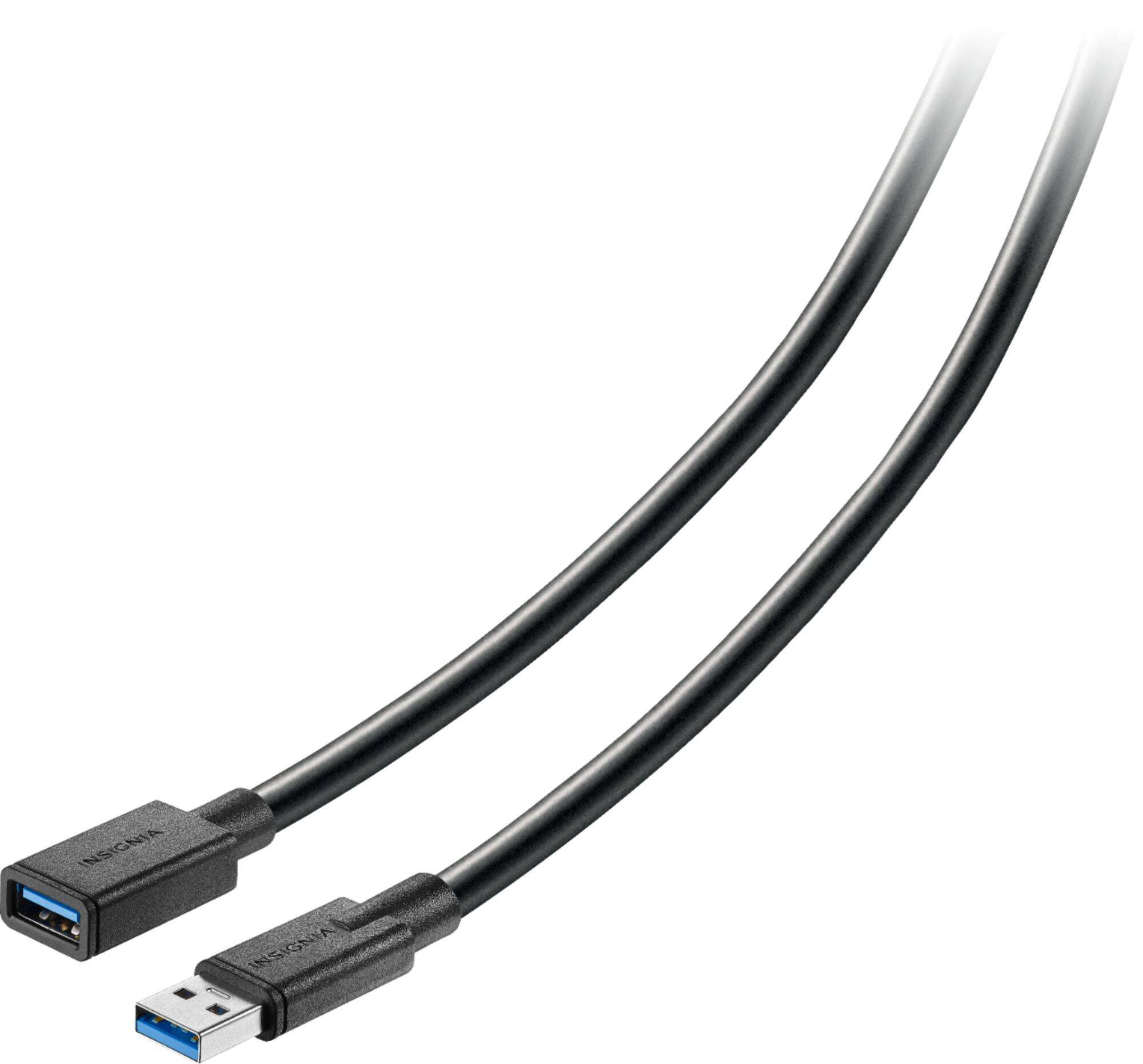 Insignia 3.6m (12 ft.) USB-A to USB-A Extension Cable