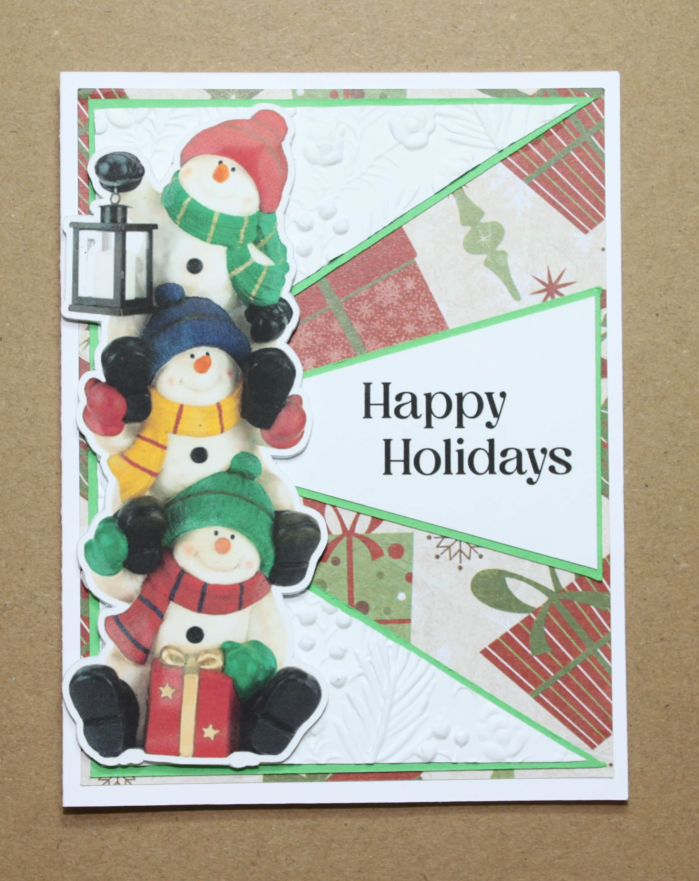 Christmas card - handmade - triangle framed image indicator(4)