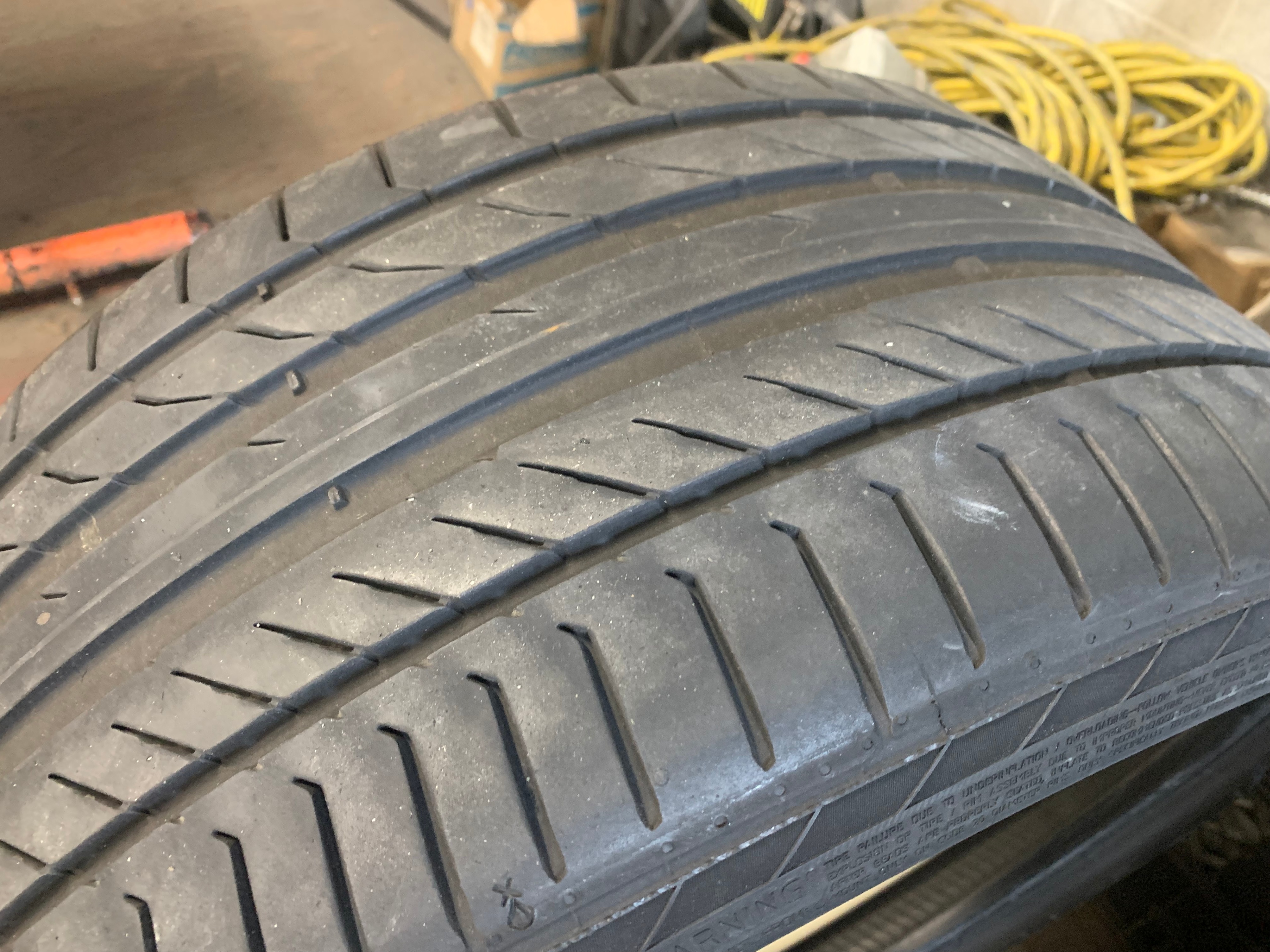 1 X single 265/30/20 Continental Sport Contact 5P AO with 65% - photo 4