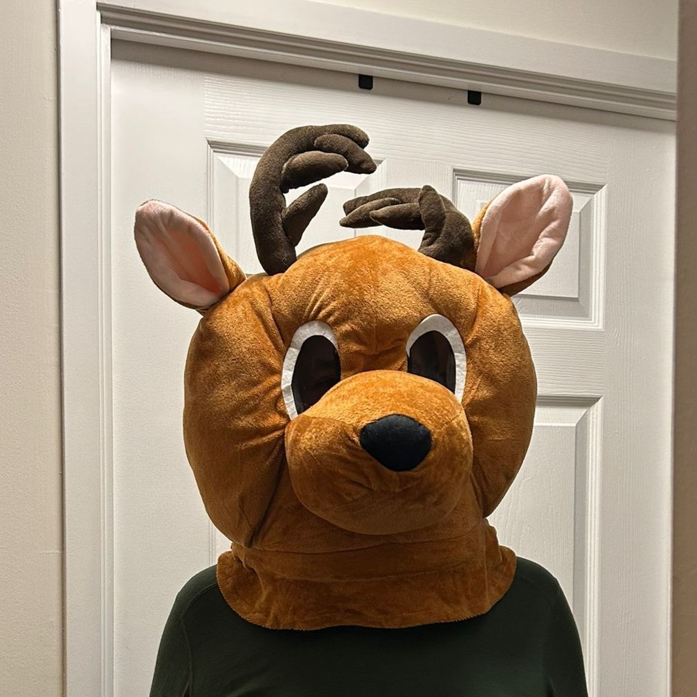 Free Adult-sized Rudolph Suit