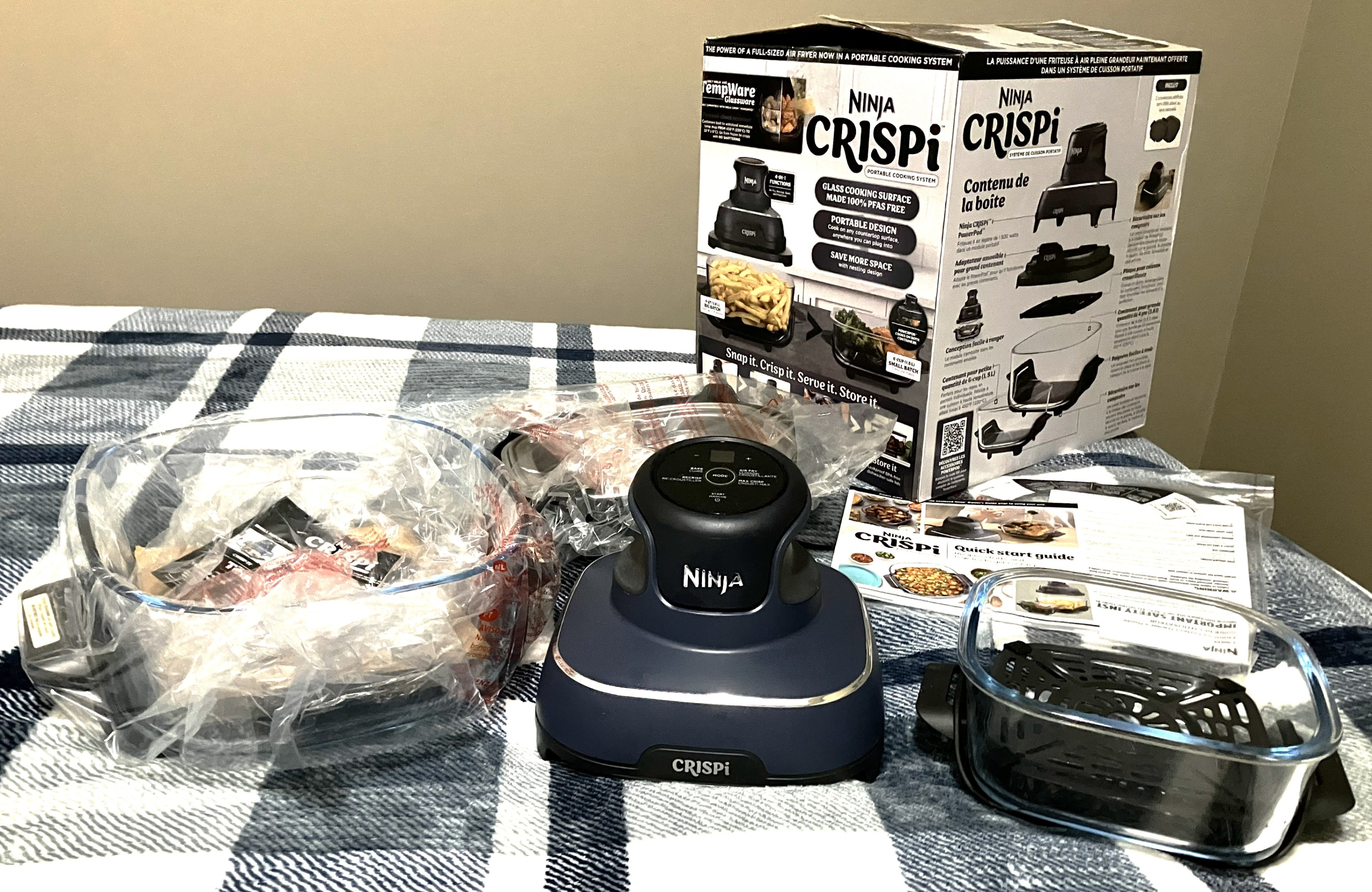 Ninja Crispi 4-in-1 Portable Cooking System, Moving Out Sale