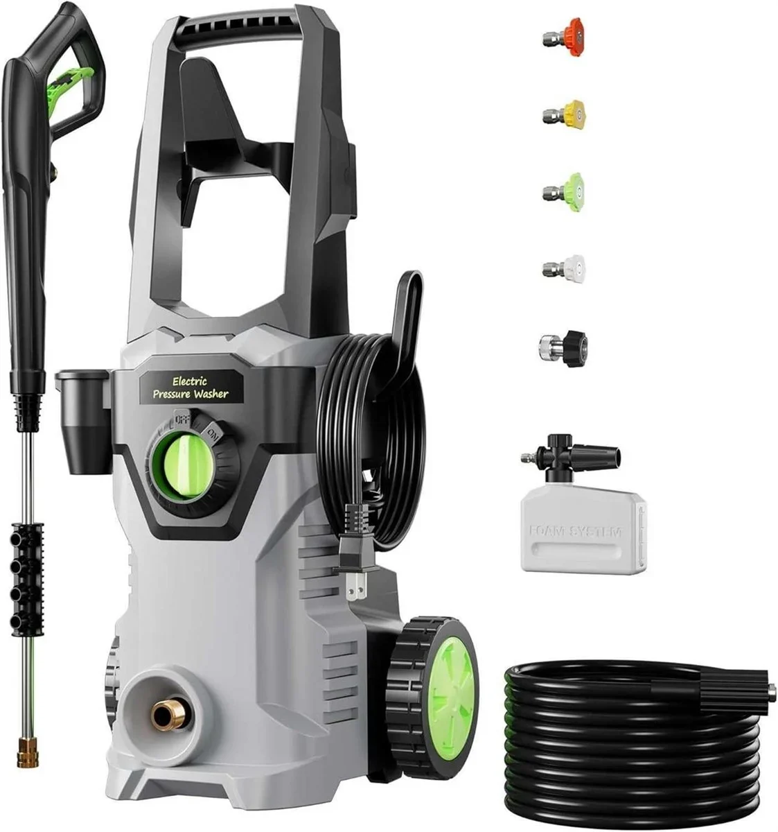 Pressure Washer, 4500PSI 2.8 GPM Max Electric Pressure Washer