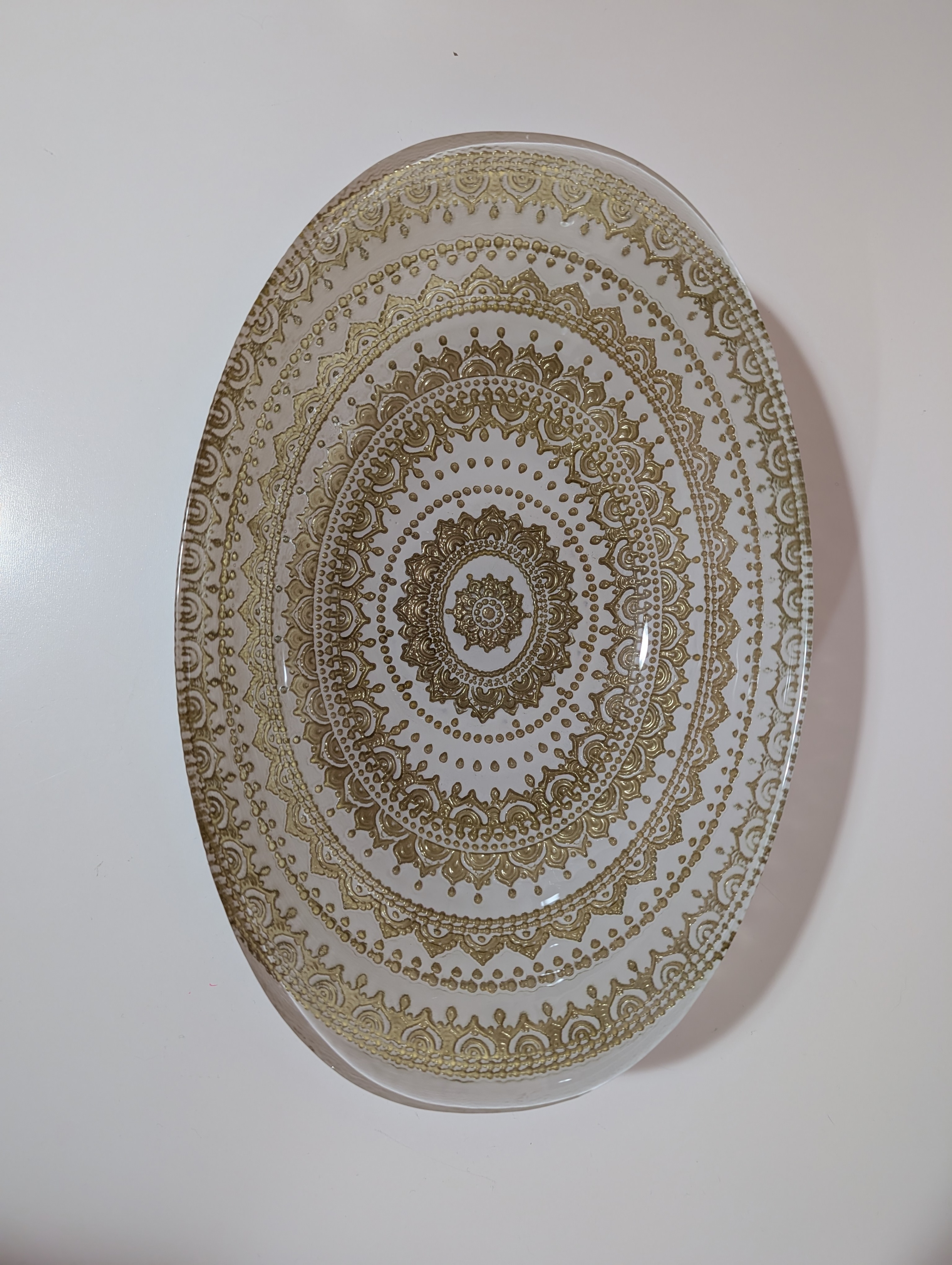 Decorative Gold Patterned Bowls (Set of 3) - photo 2