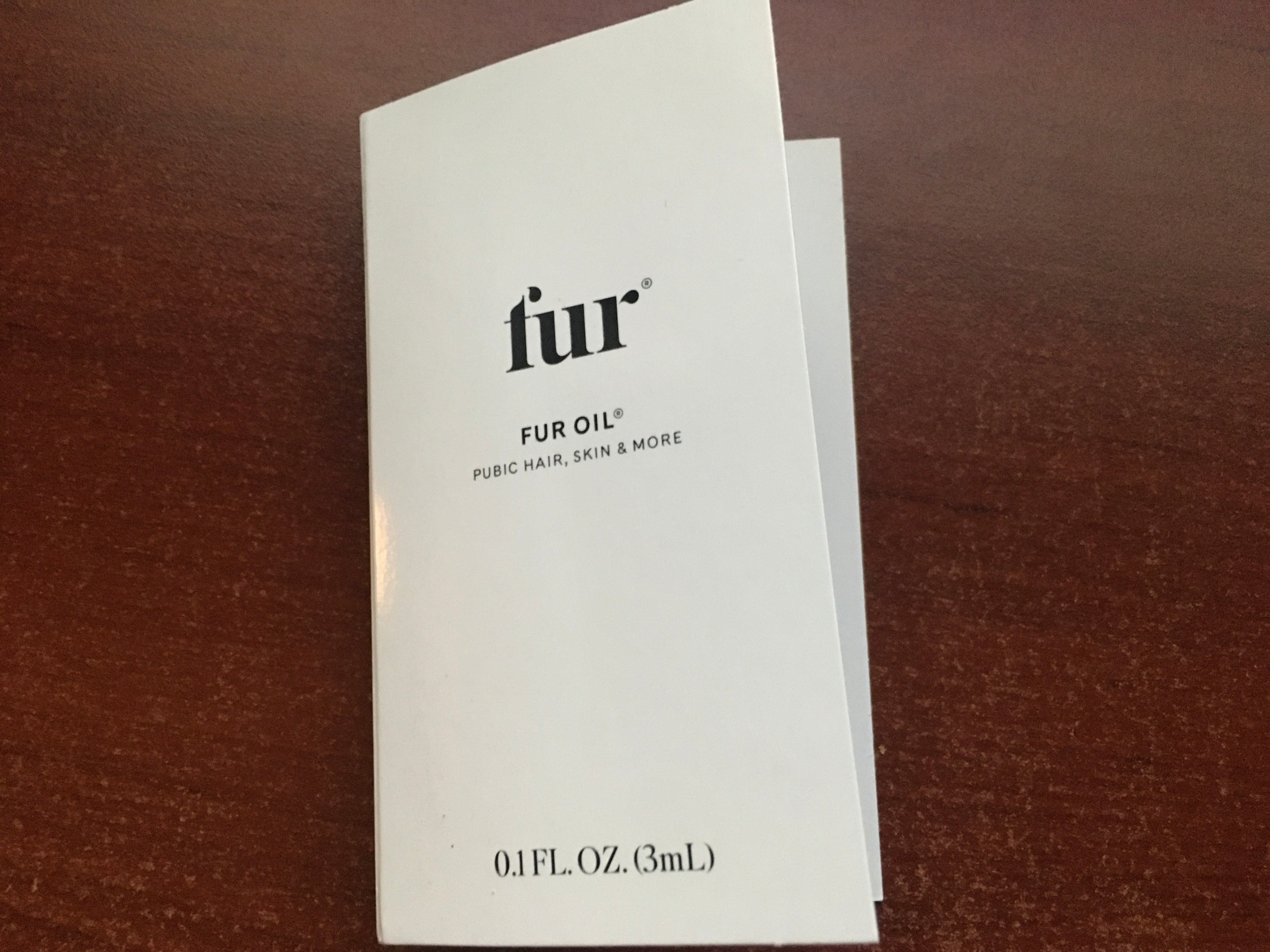 Fur Oil - Pubic Hair, Skin & More - 0.1 fl oz
