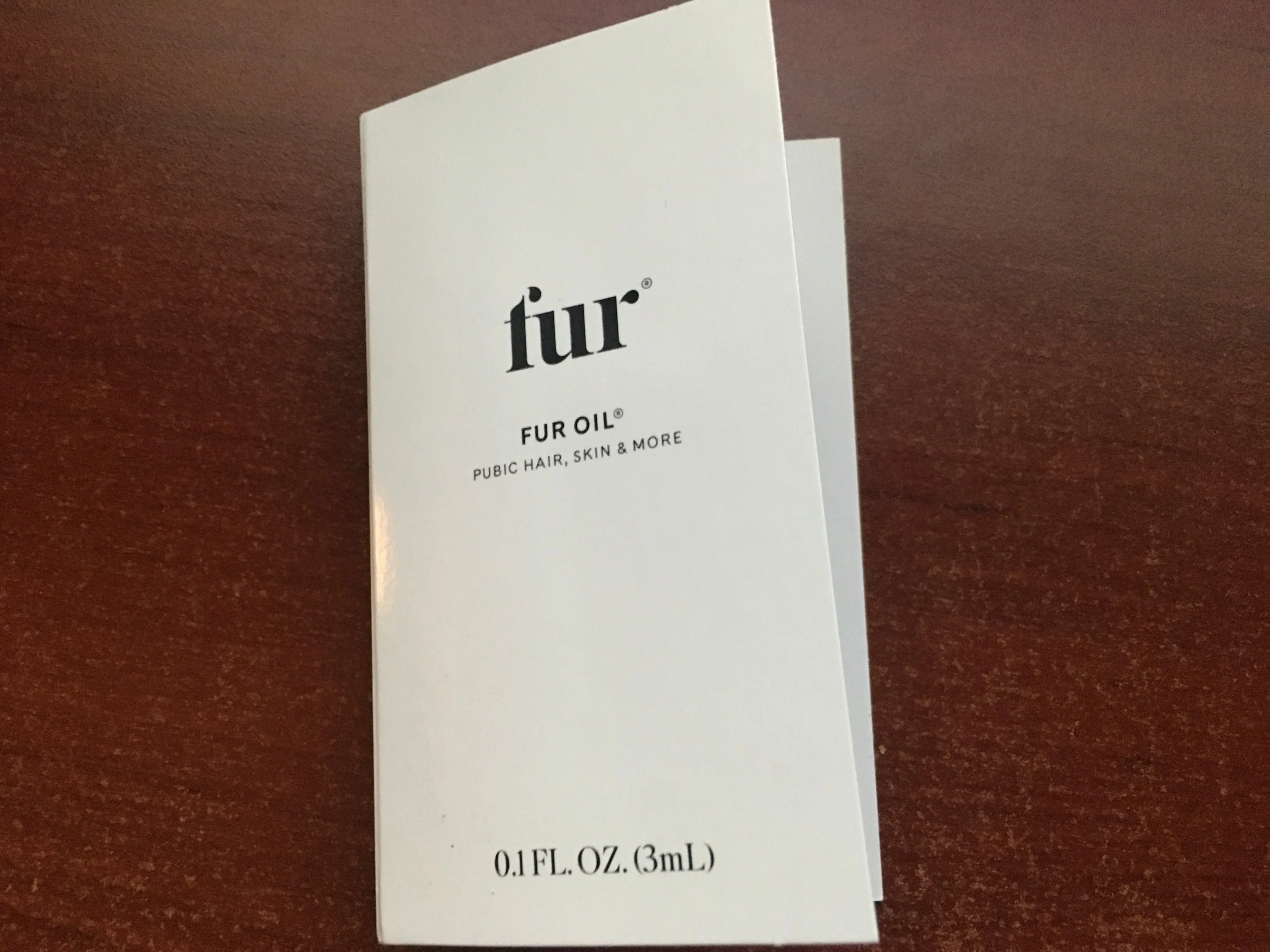 Fur Oil - Pubic Hair, Skin & More - 0.1 fl oz