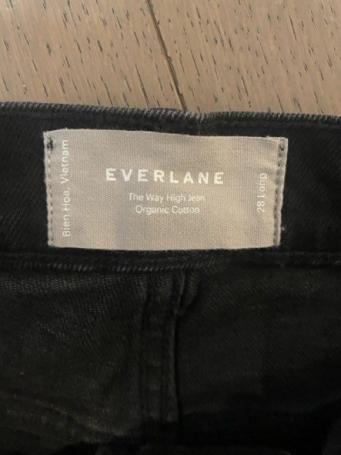 Everlane Women's Way-High® Jean in Coal, Raw hem, Size 28 - photo 5