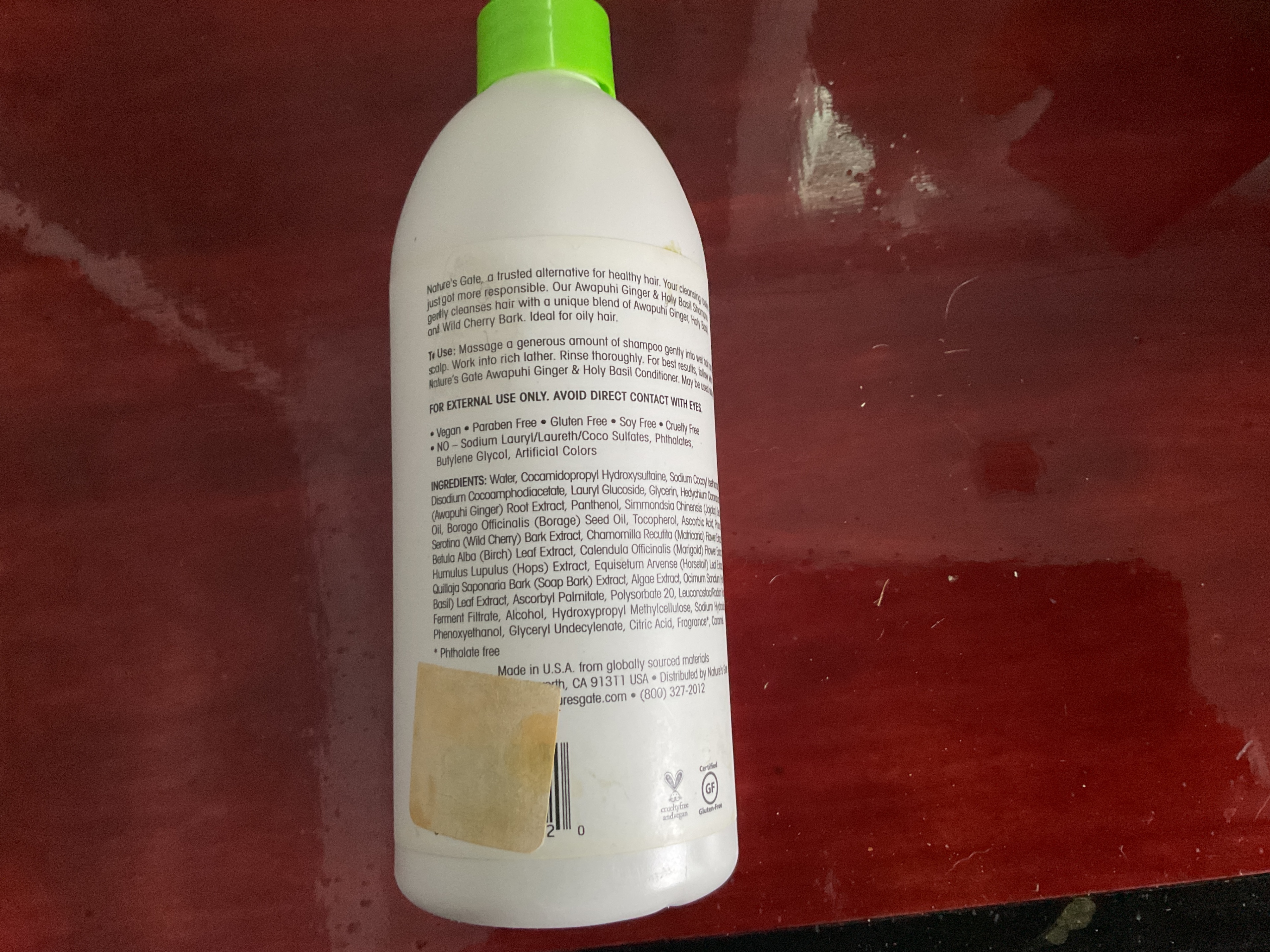 Nature's Gate Shampoo for Oily Hair - 18 fl oz - photo 3