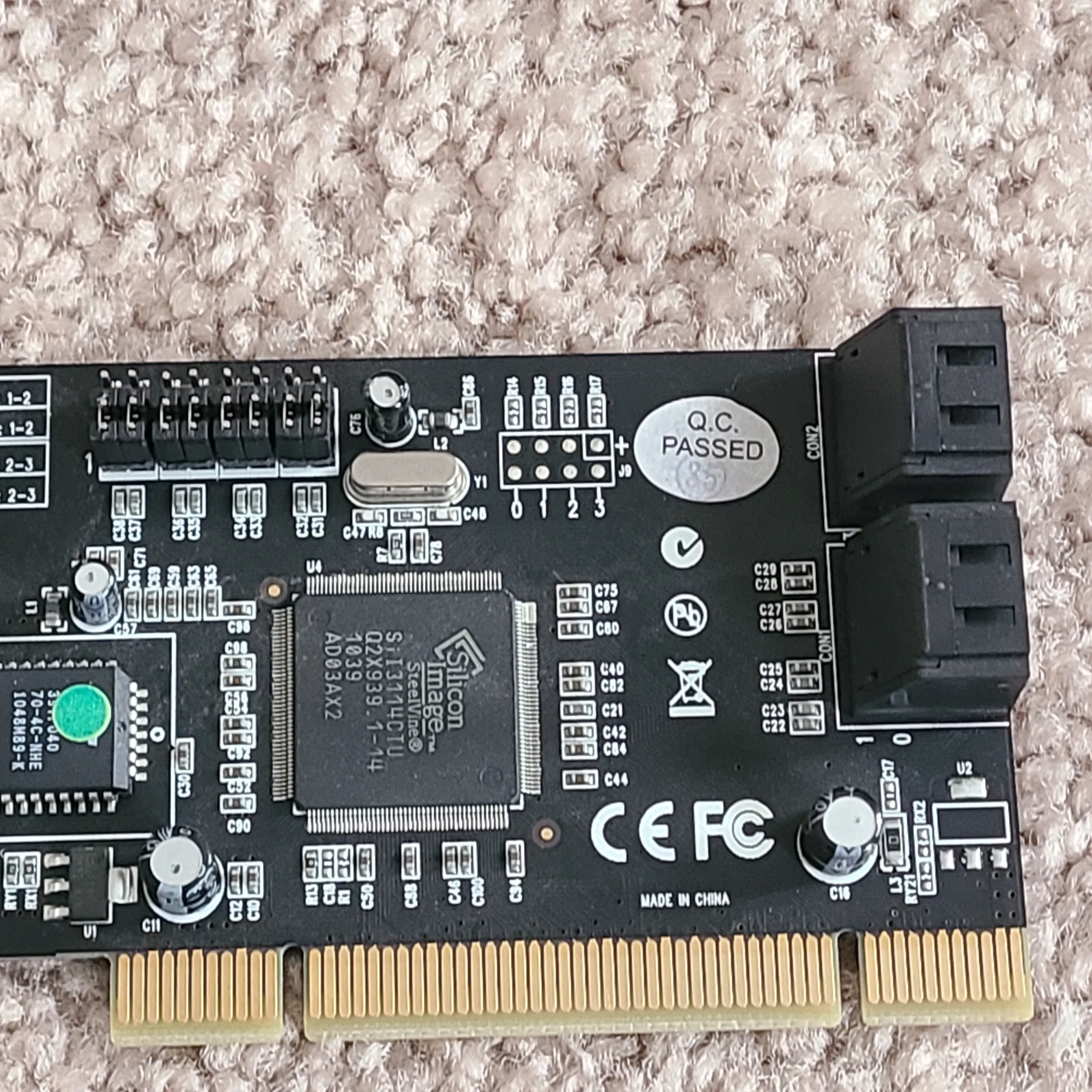 4-Port Internal SATA to External eSATA Controller Card image indicator(2)