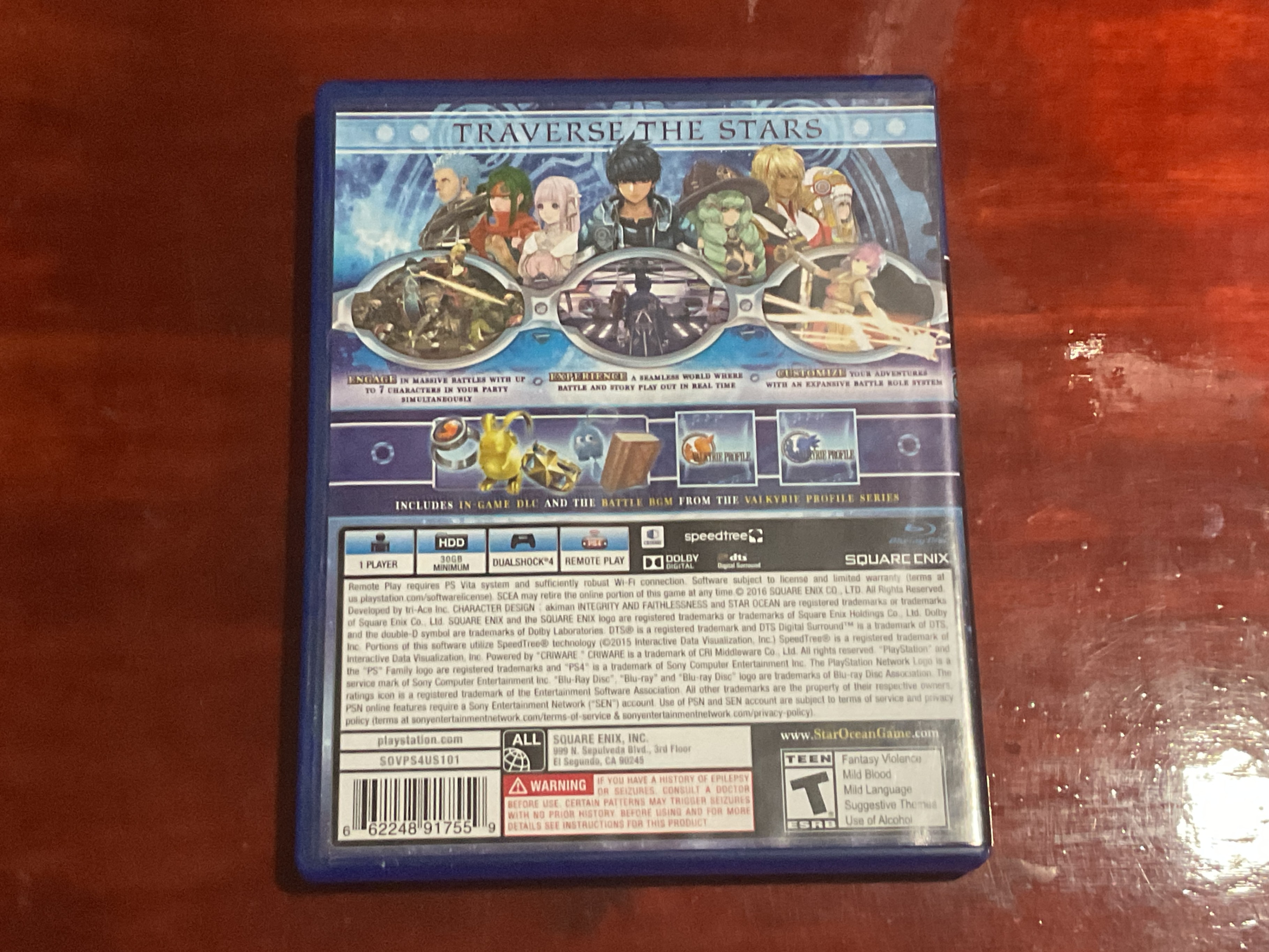Star Ocean: Integrity and Faithlessness PS4 Game - photo 2