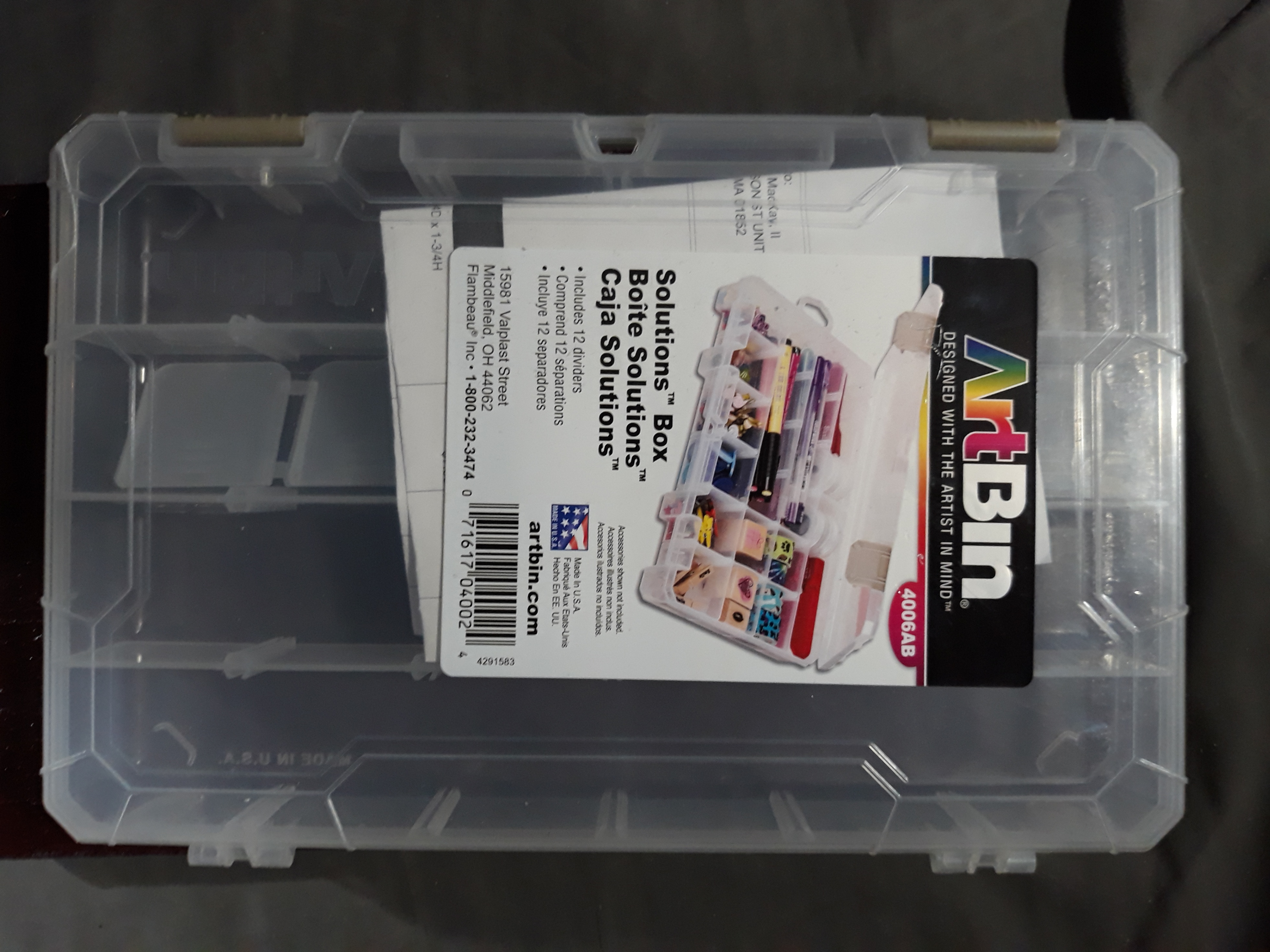 ArtBin Solutions Box 4006AB