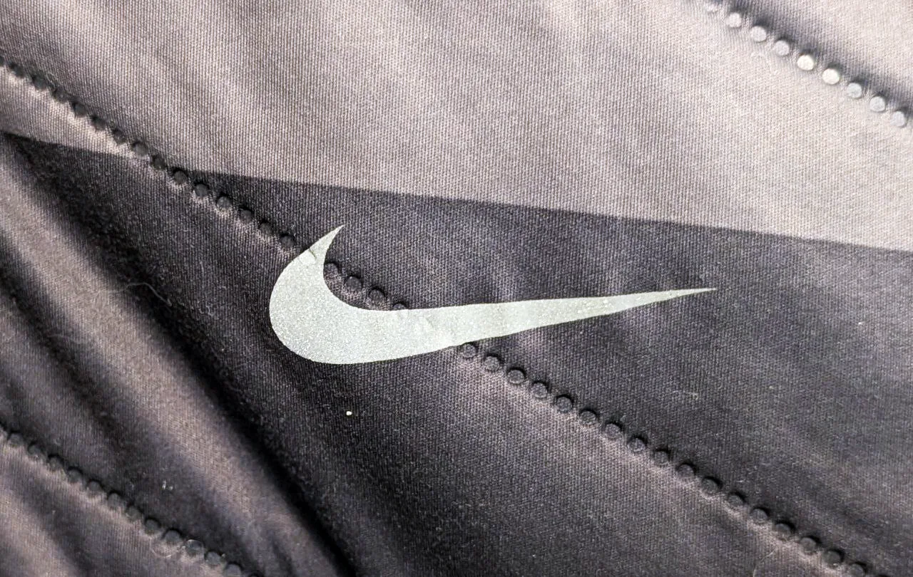 🔥NIKE Mens Quilted Padded Training Winter Jacket Gray Coat Sz(L) image indicator(9)