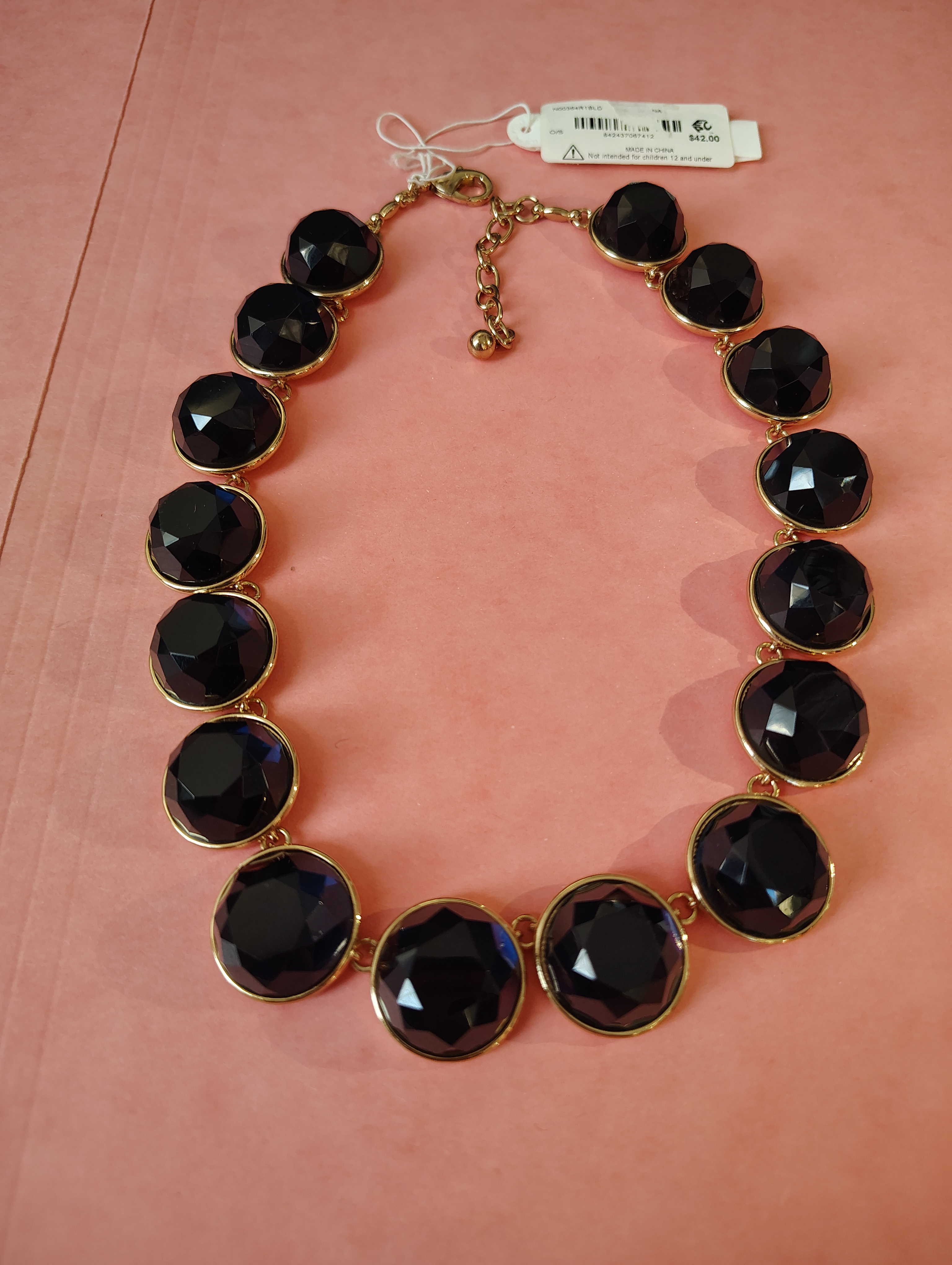 NEW NECKLACE- Aqua (Macy's US price tag, Sale) - photo 4