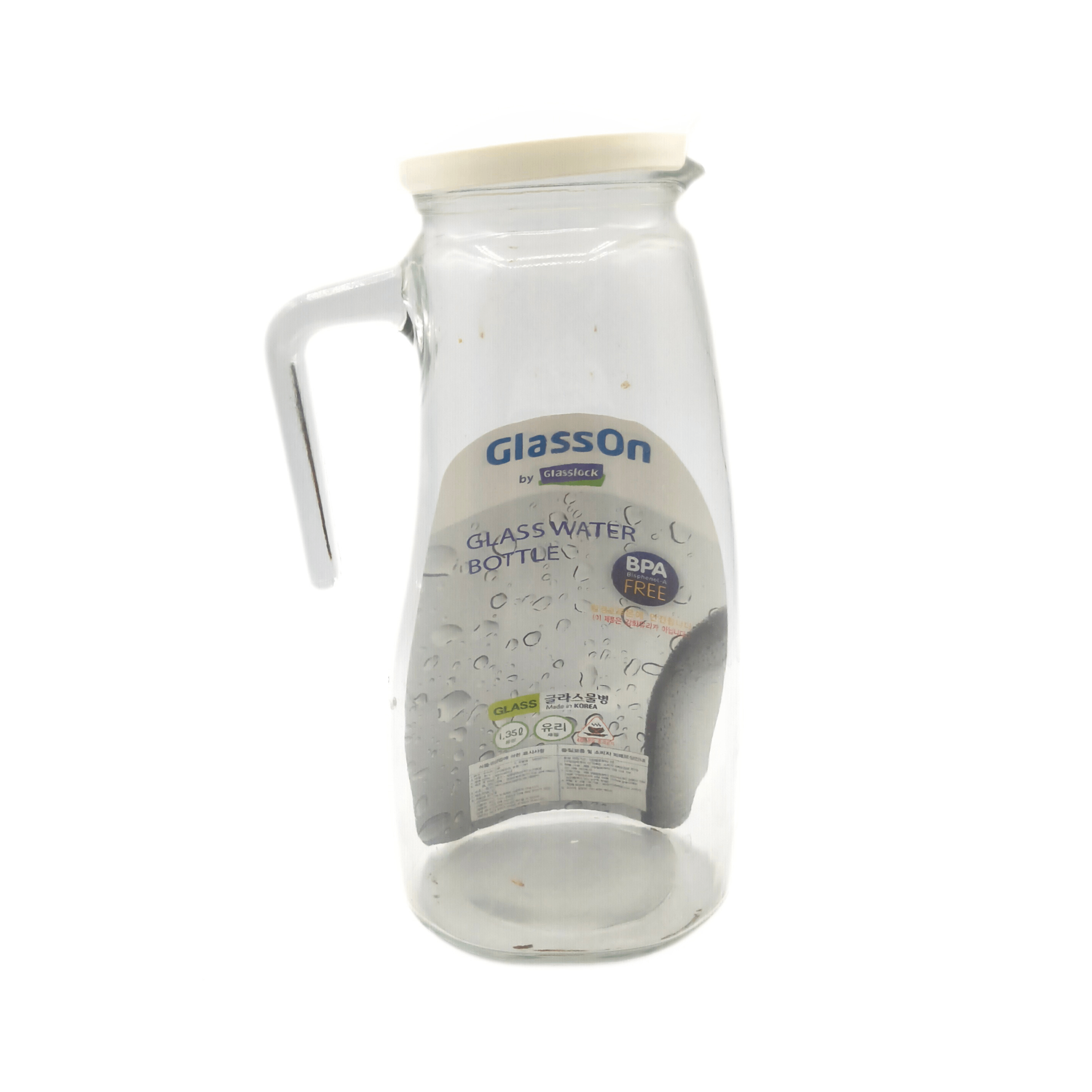 GlassOn Glass Water Bottle - 1.35L - photo 2
