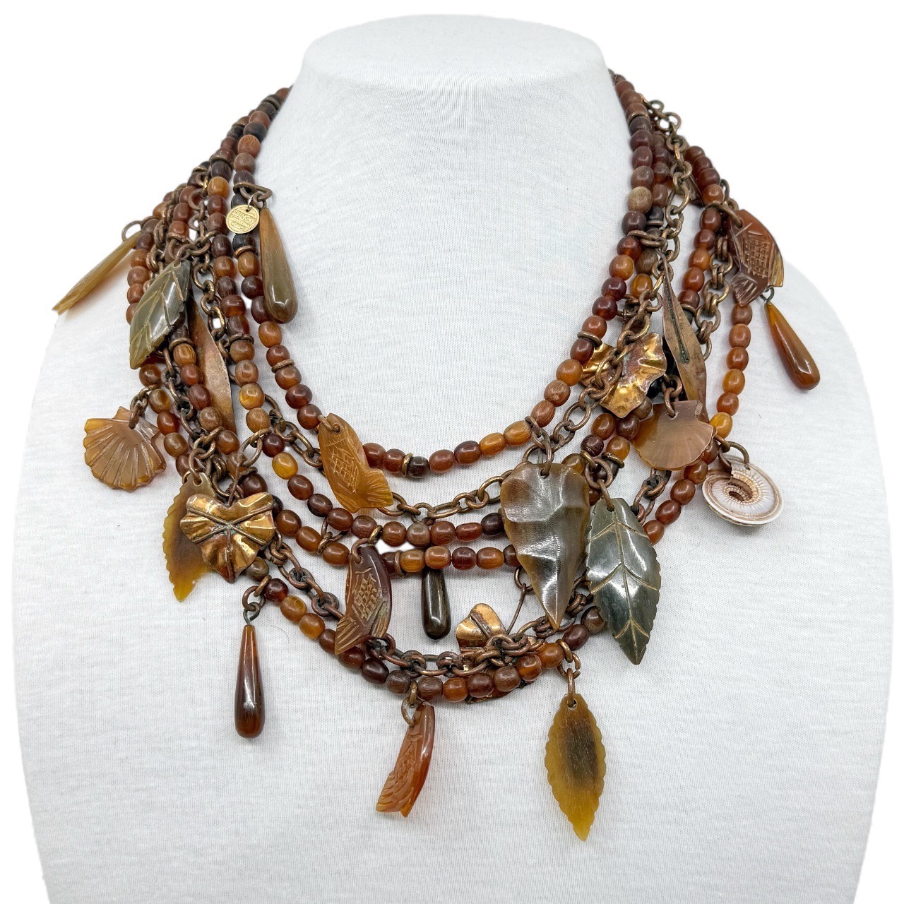 Gerda Lynggaard for Monies horn Copper necklace - photo 4