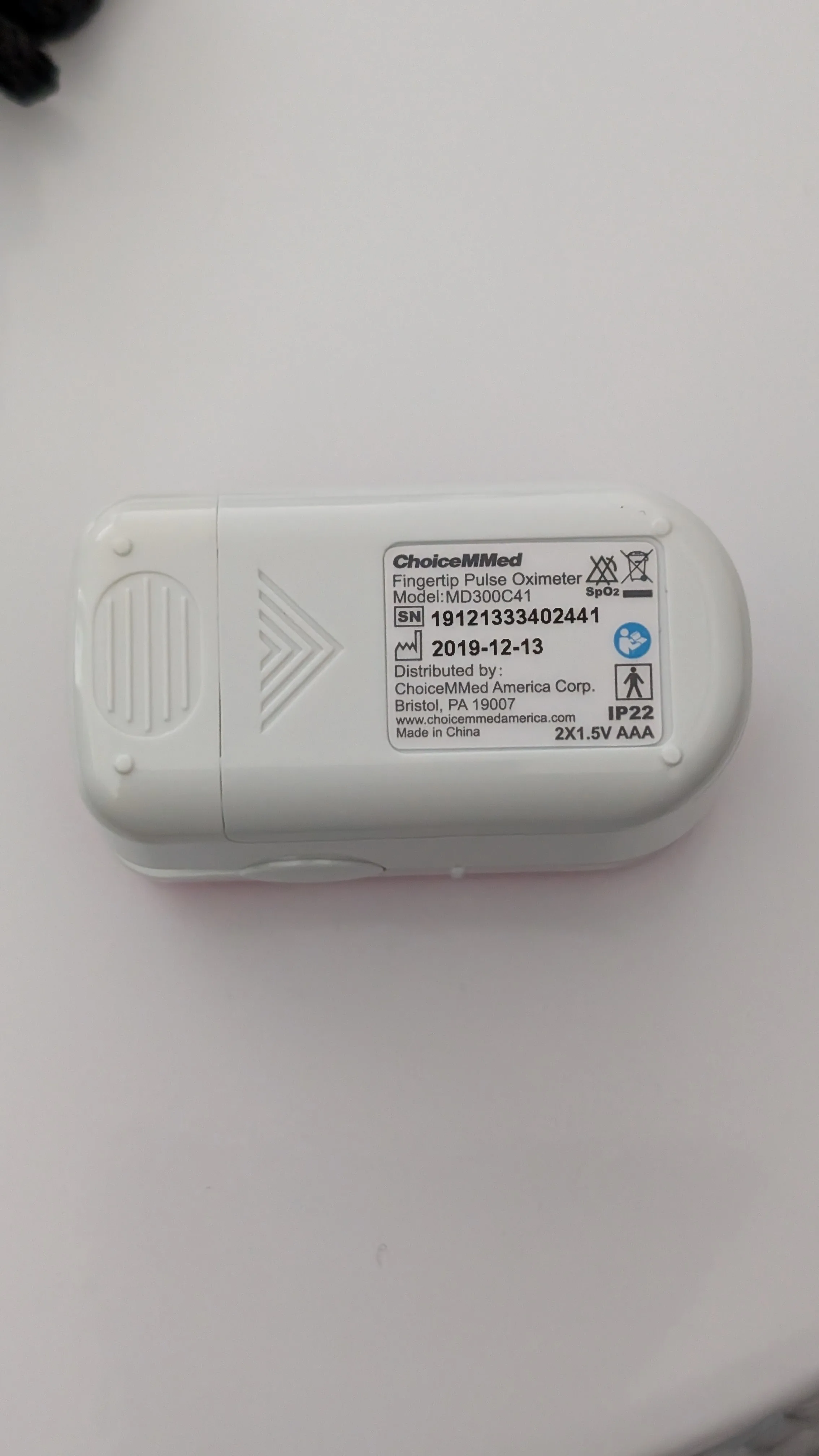 ChoiceMMed OxyWatch Fingertip Pulse Oximeter image indicator(6)