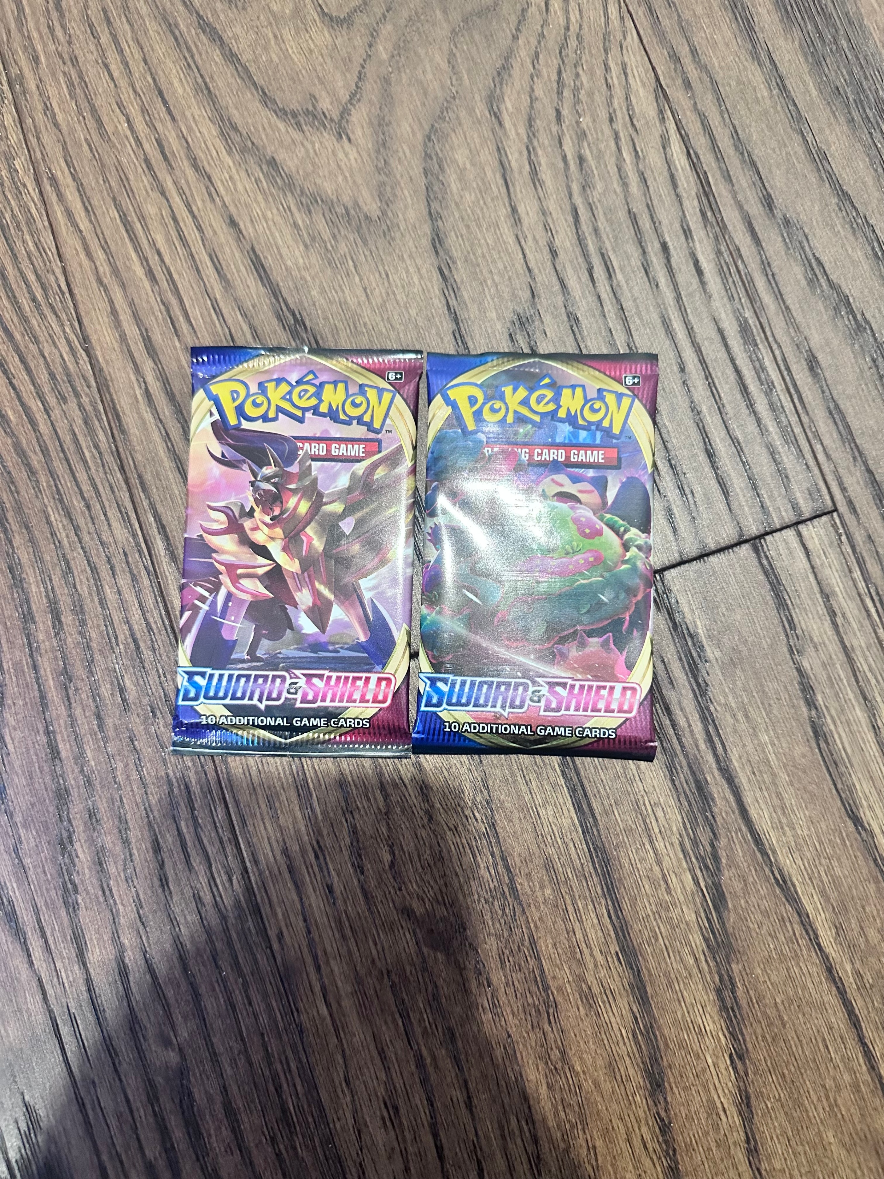 Pokemon Sealed Sword & Shield Packs