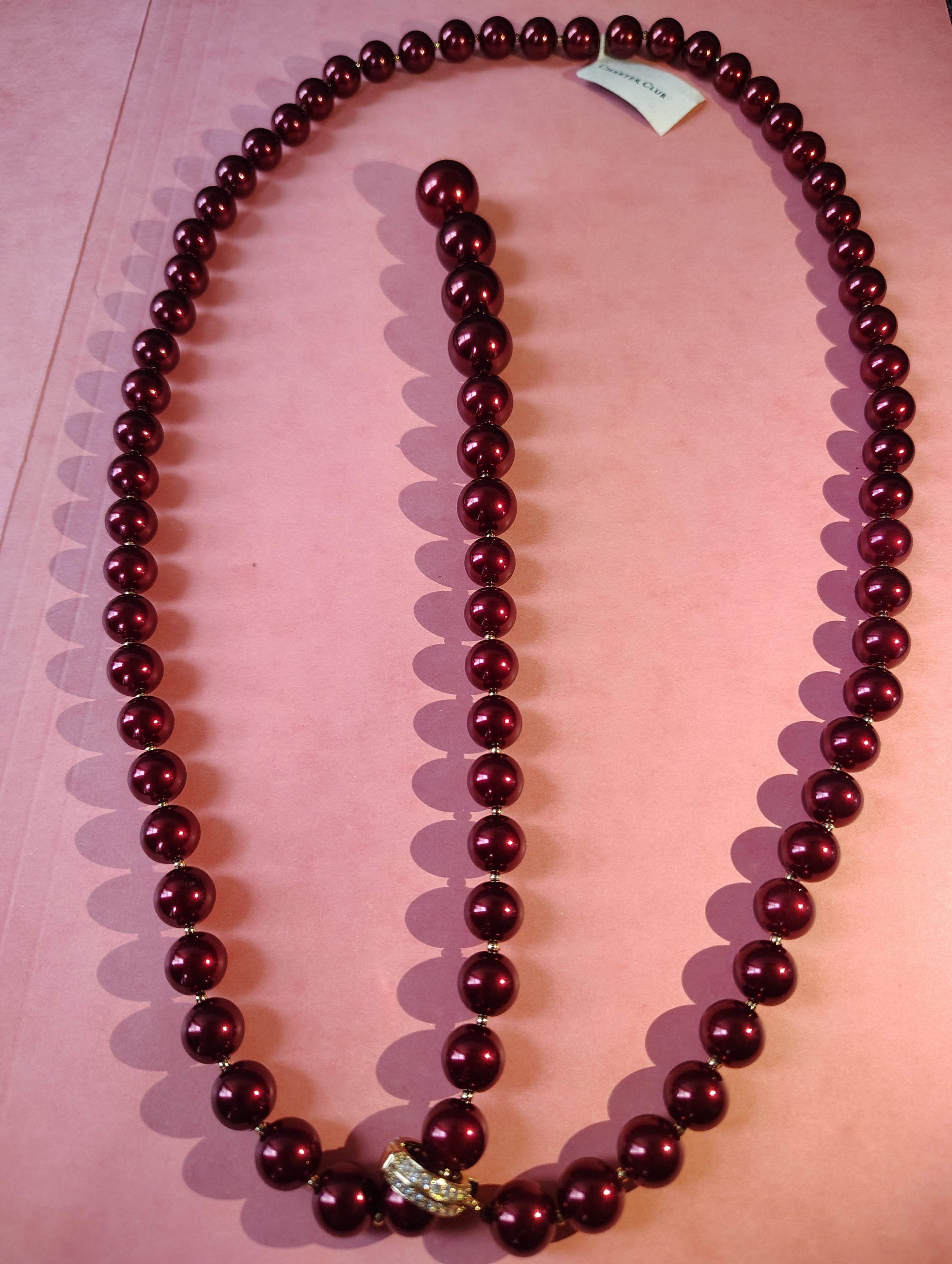 NEW NECKLACE-Charter Club (Macy's US price tag, Sale)