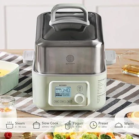 BUYDEEM G553 5-Quart Electric Food Steamer - New image indicator(4)