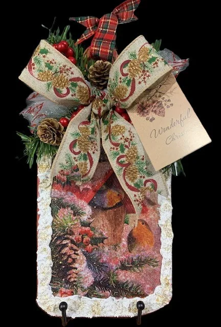 Handcrafted Christmas Wooden Cutting Board  Decorations image indicator(3)