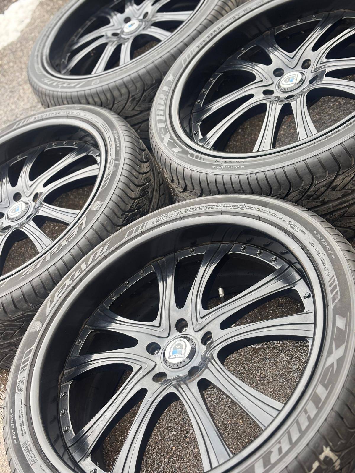 24”ASANTI FORGED (5x130)+305/35/R24 Lexani-Mercedes G Class