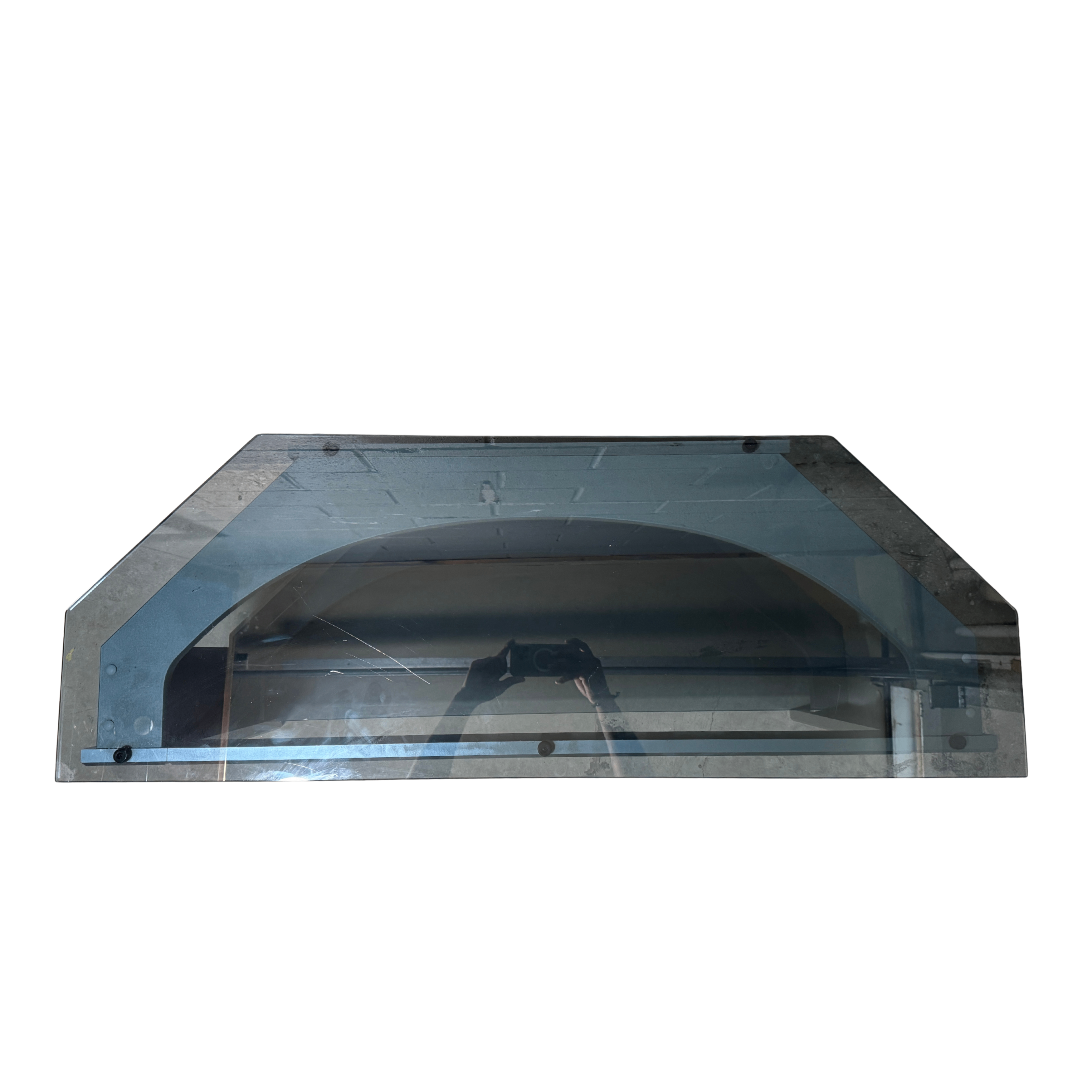 Glass & Metal TV Stand - photo 2