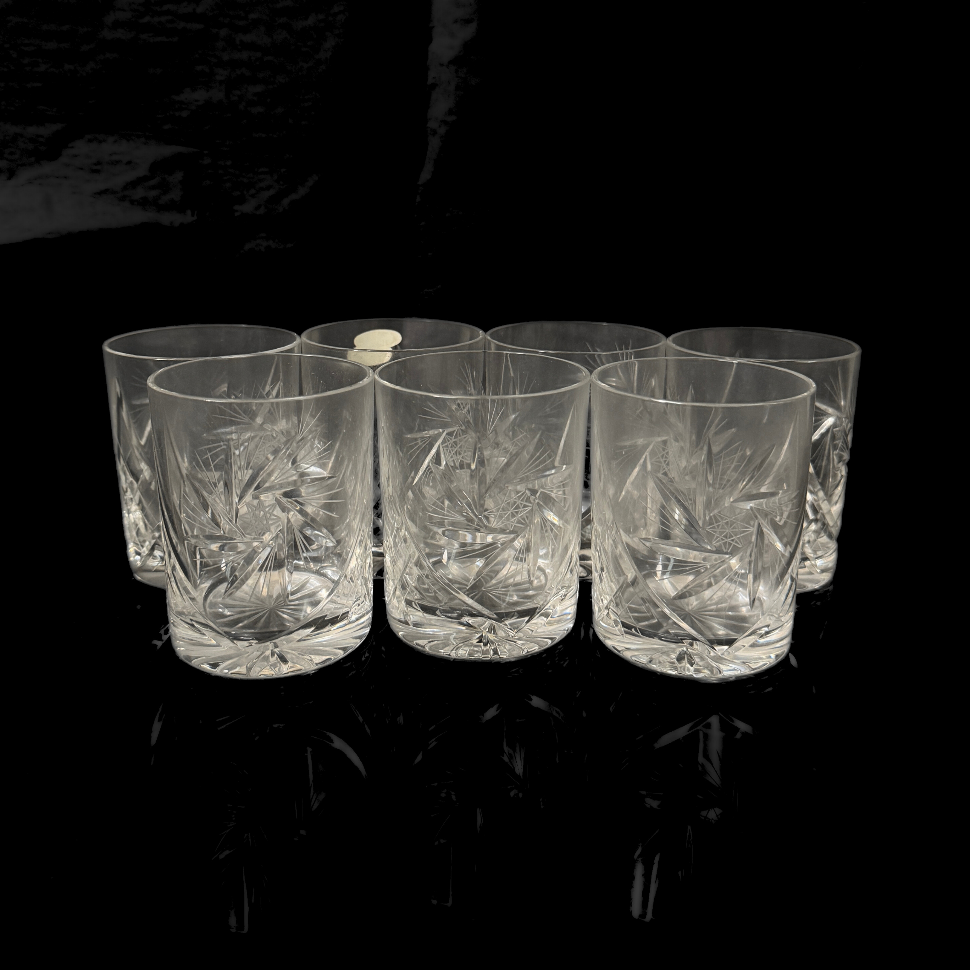 Set of 7 Crystal Tumblers - photo 2