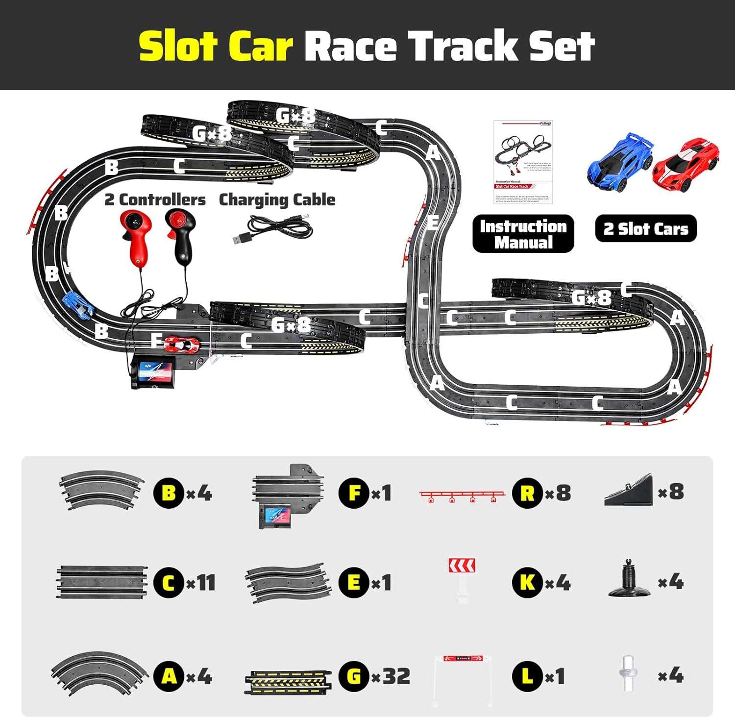 New Toy Car Race Track Set - photo 3