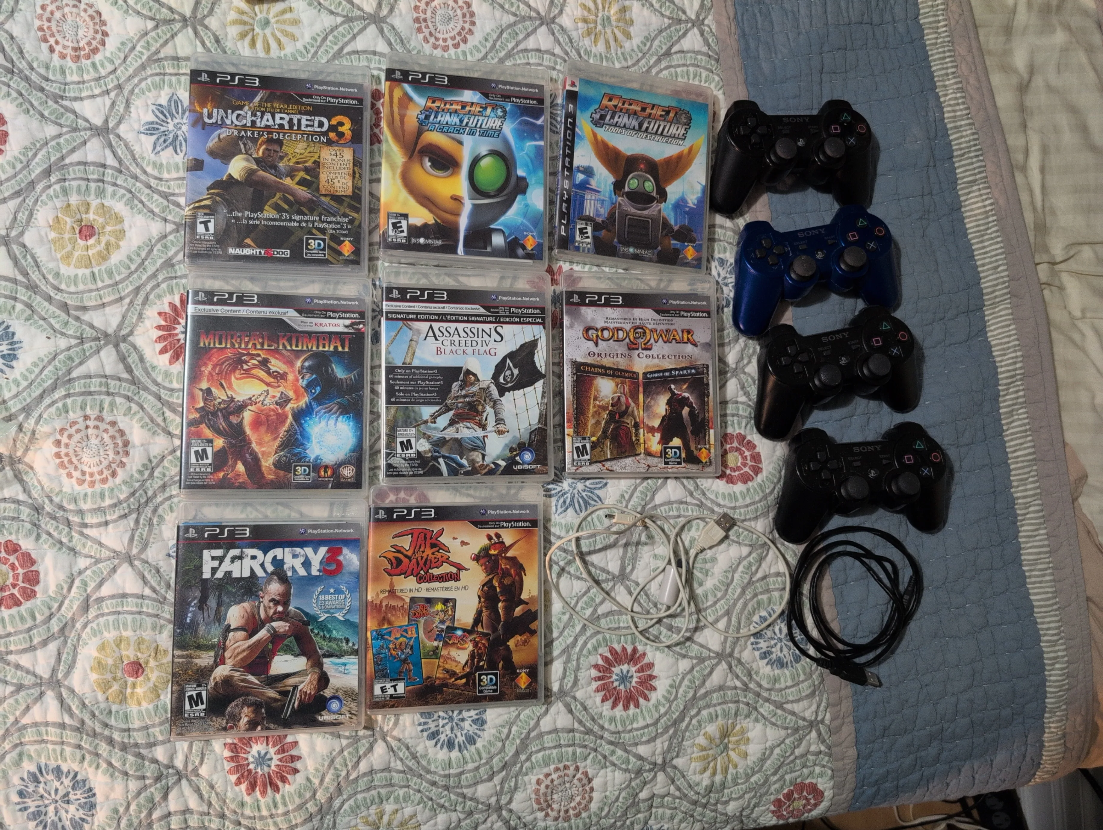 PS3 Controllers and Games