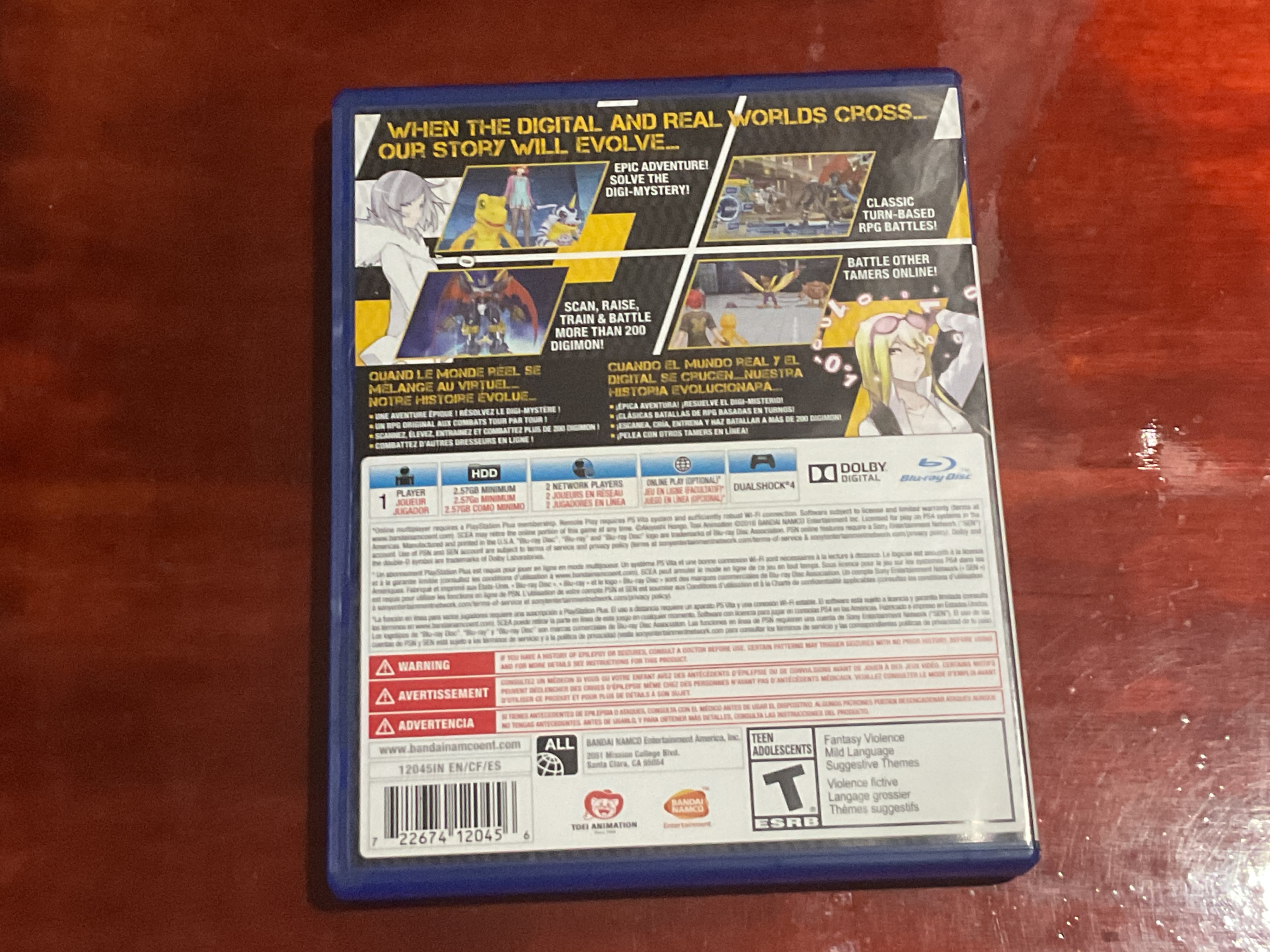 Digimon Story Cyber Sleuth PS4 Game - photo 2