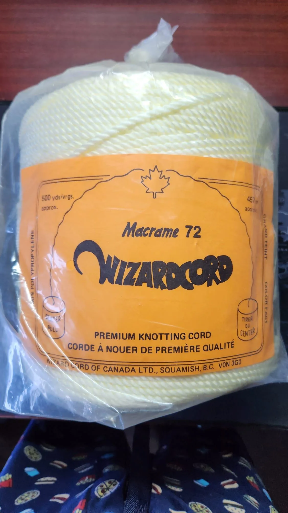 Assorted Macrame premium knotting cord image indicator(3)