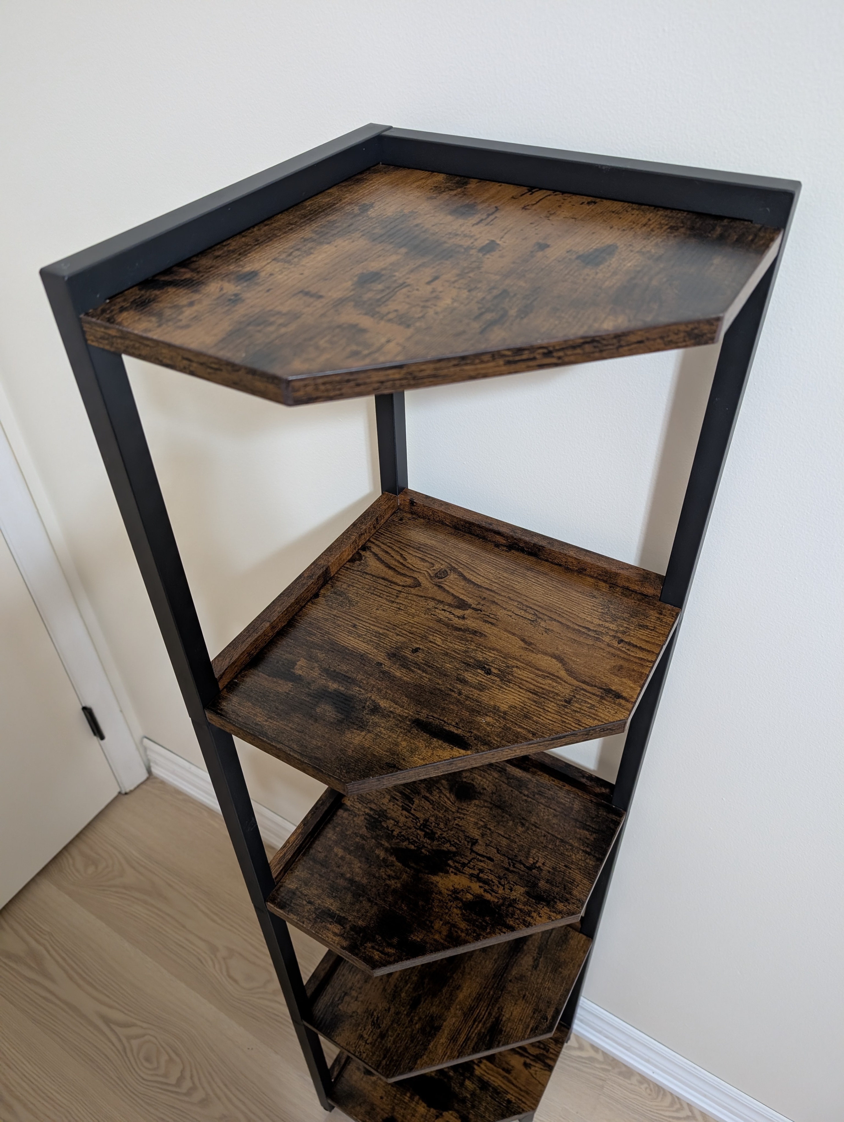 Brand New Corner Shelf - 5 Tier Bookshelf - photo 4