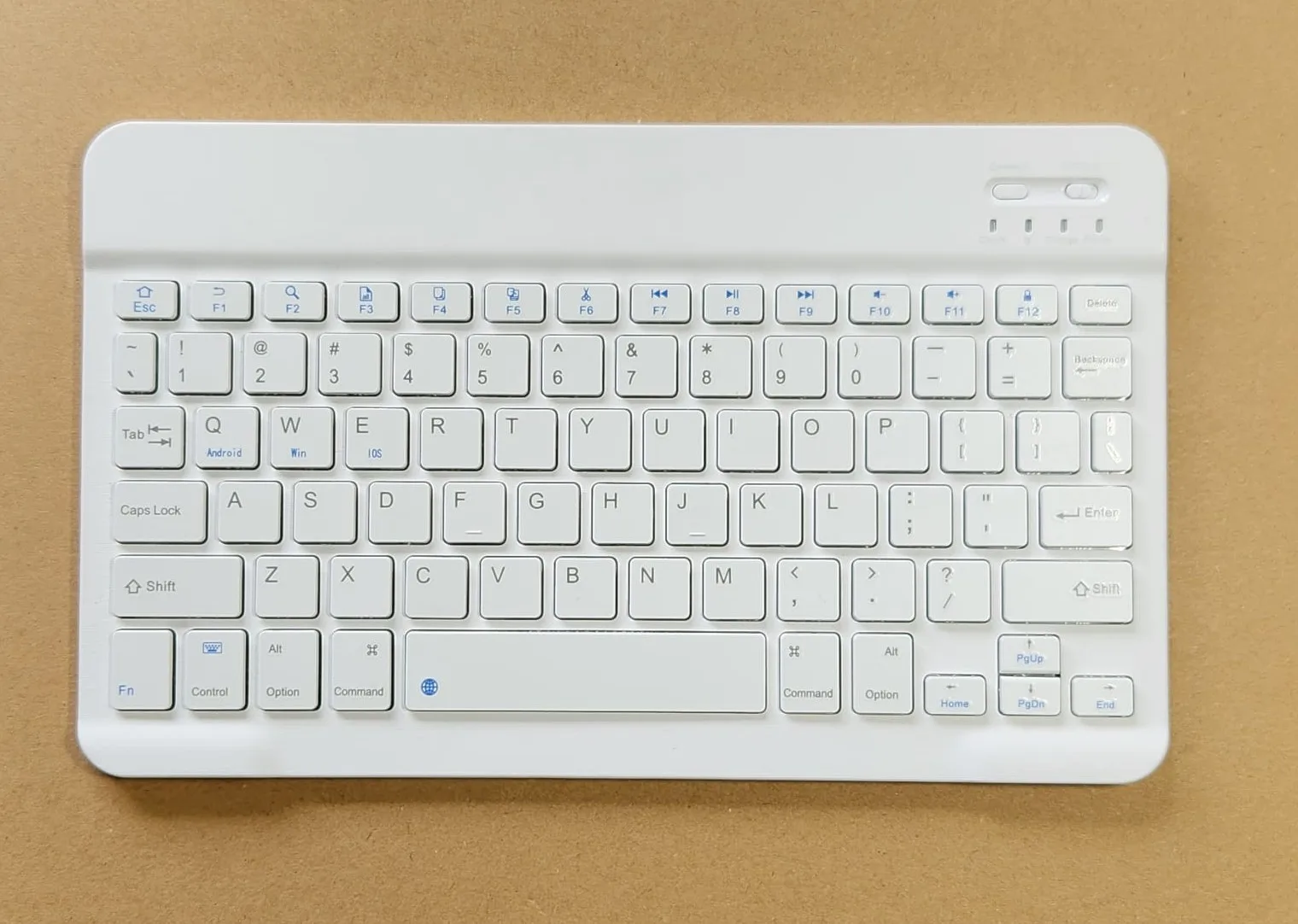 Mini USB keyboard and mouse combo - white image indicator(5)