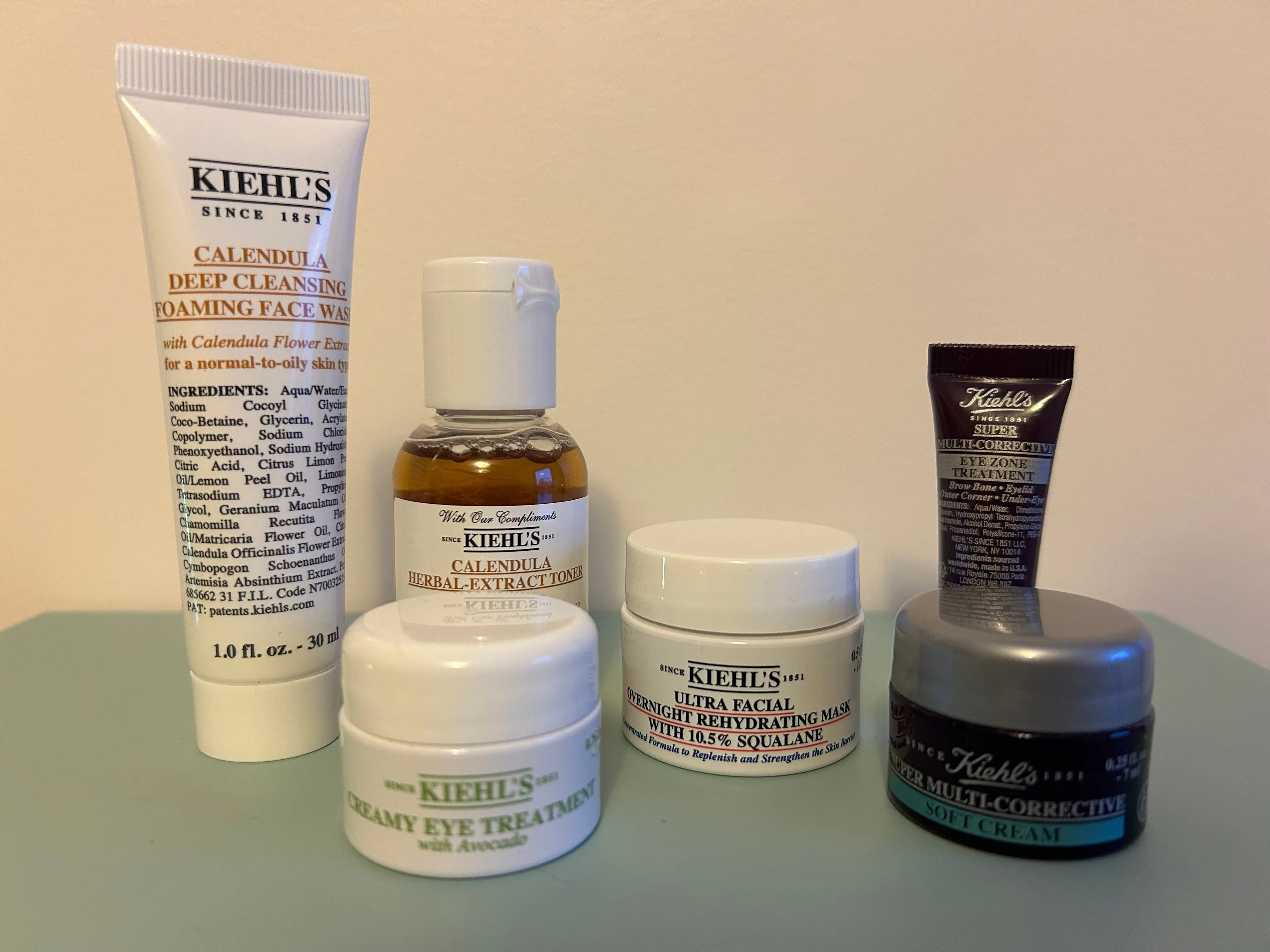 NEW Kiehl’s Travel Size Skincare Products
