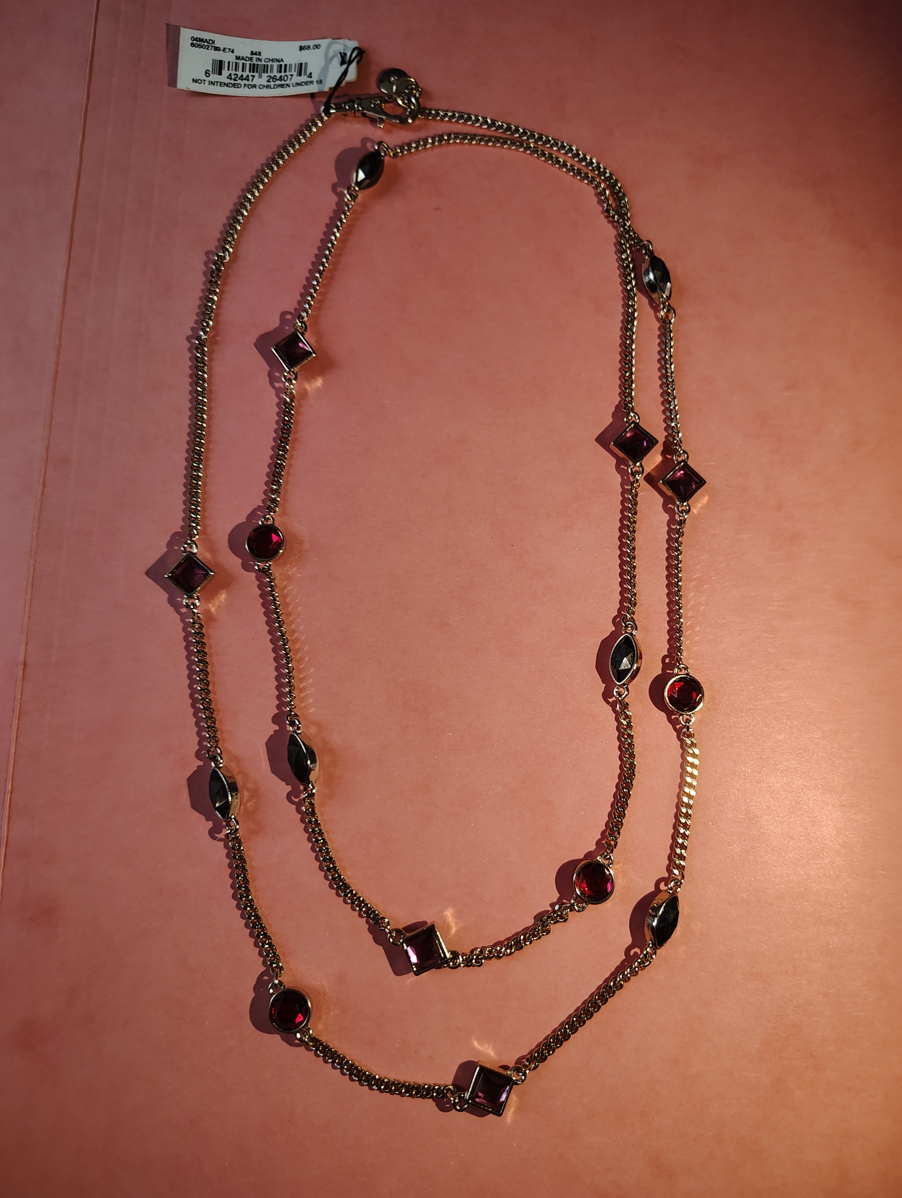 NEW NECKLACE-DKNY (Macy's US price tag, Sale)