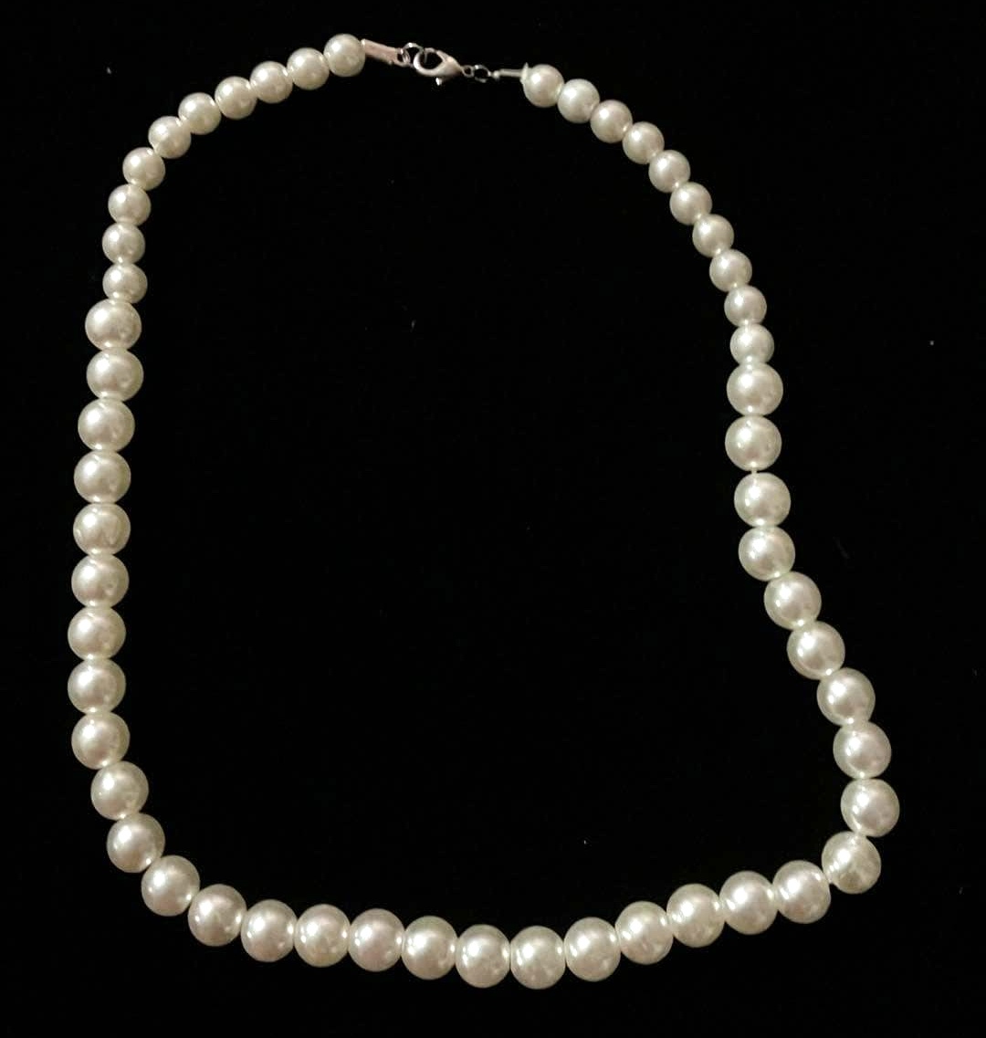Necklace Pearl Like Beads