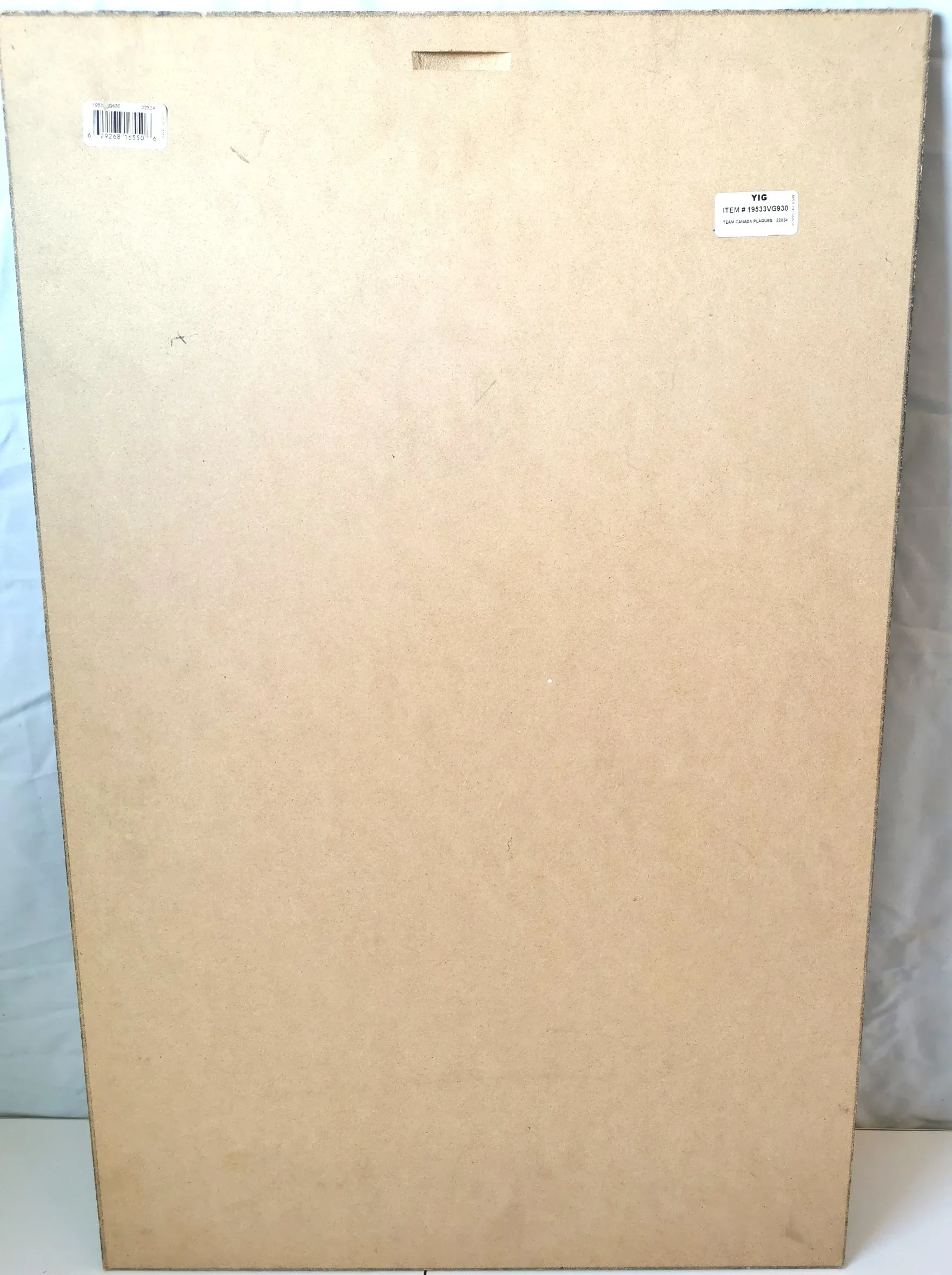 Golden Goal Team Canada 2010 Plaque Hardback .25 inch thick. image indicator(9)