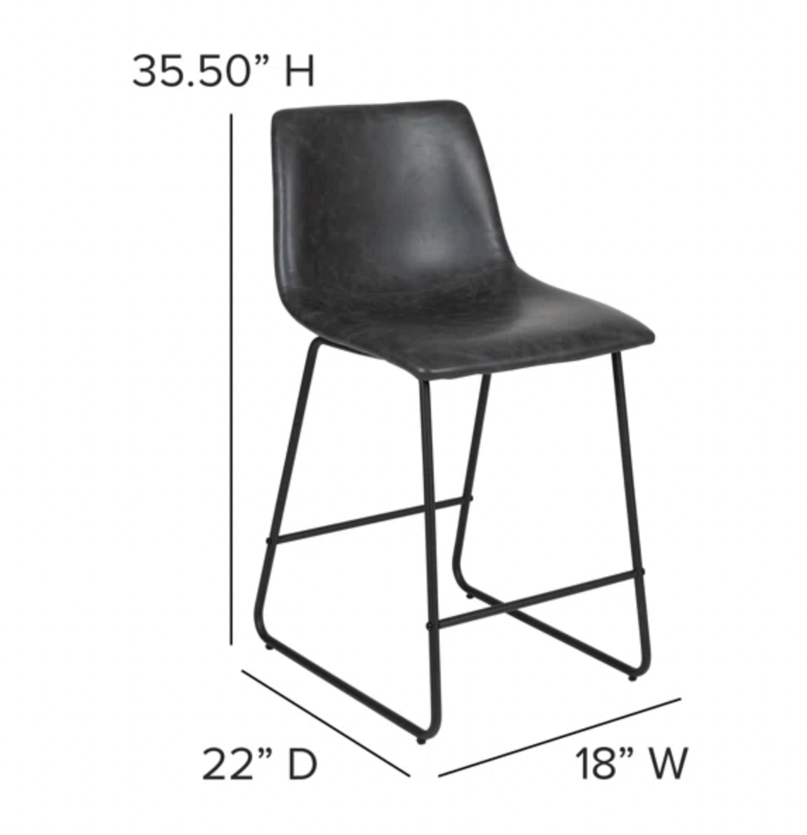 Counter Height Modern Dining Chairs - photo 3