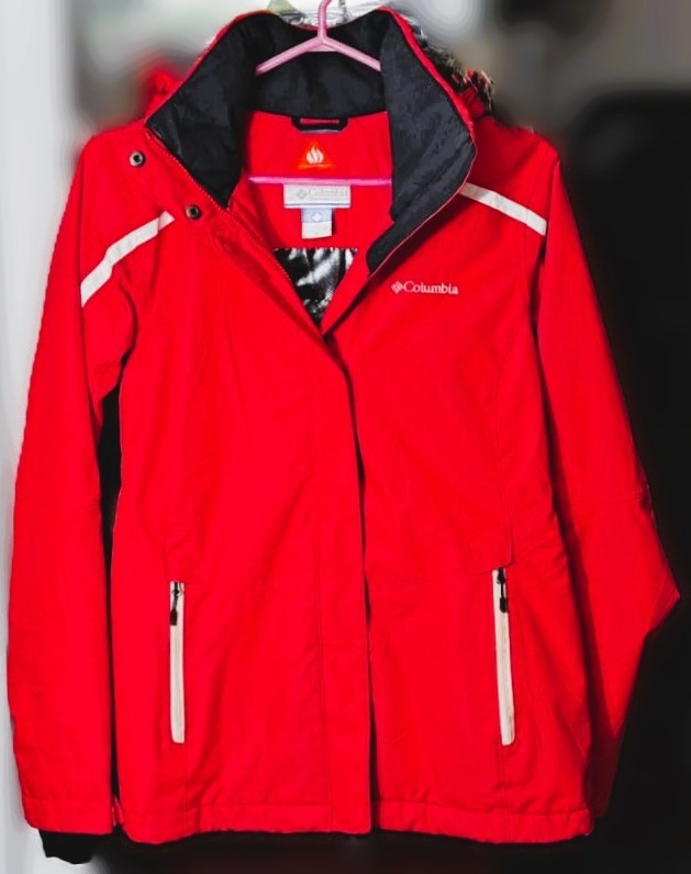 Columbia Sportswear Women Waterproof Polar Pass Jacket Omni-Heat