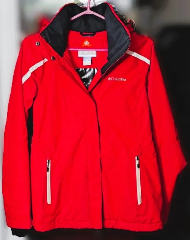 Columbia Sportswear Women Waterproof Polar Pass Jacket Omni-Heat